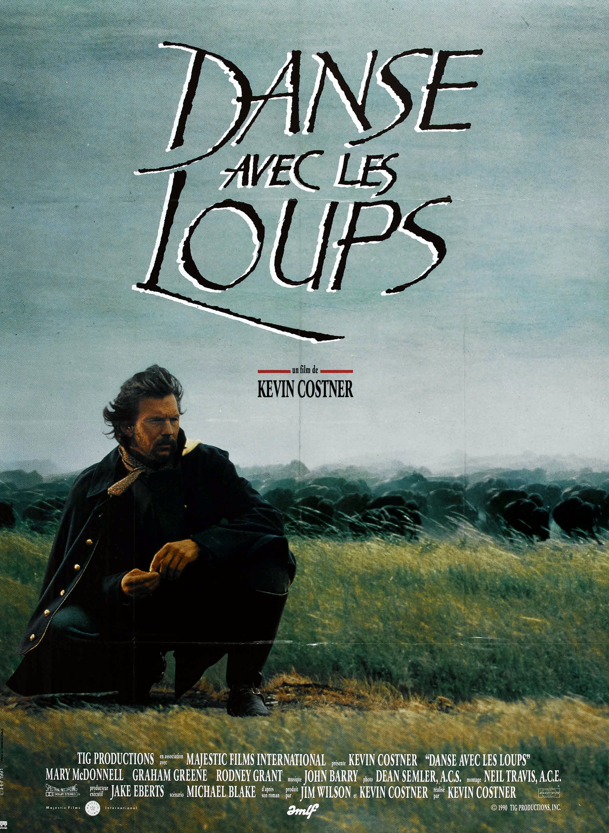 affiche du film Danse avec les loups