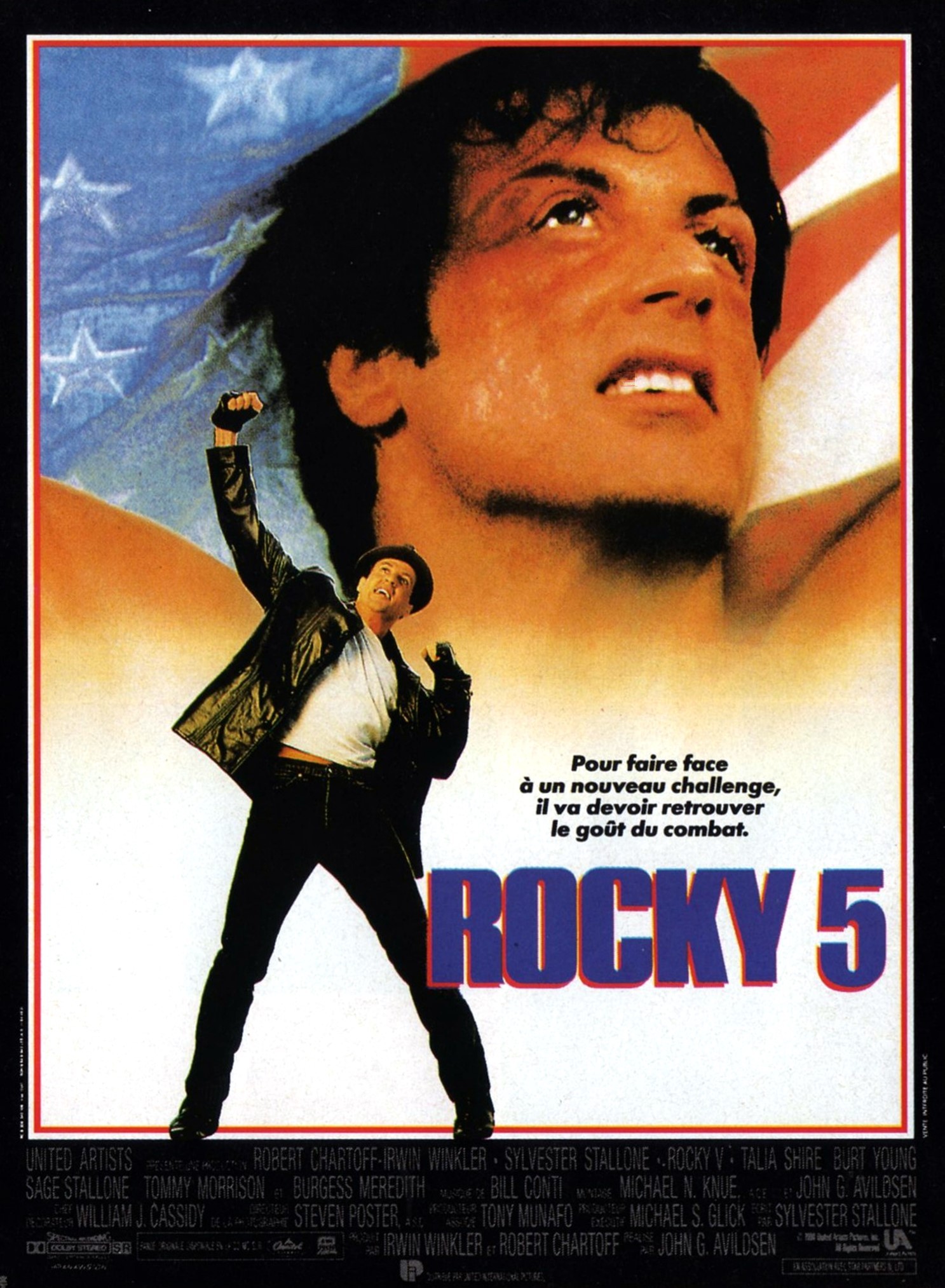 affiche du film Rocky V