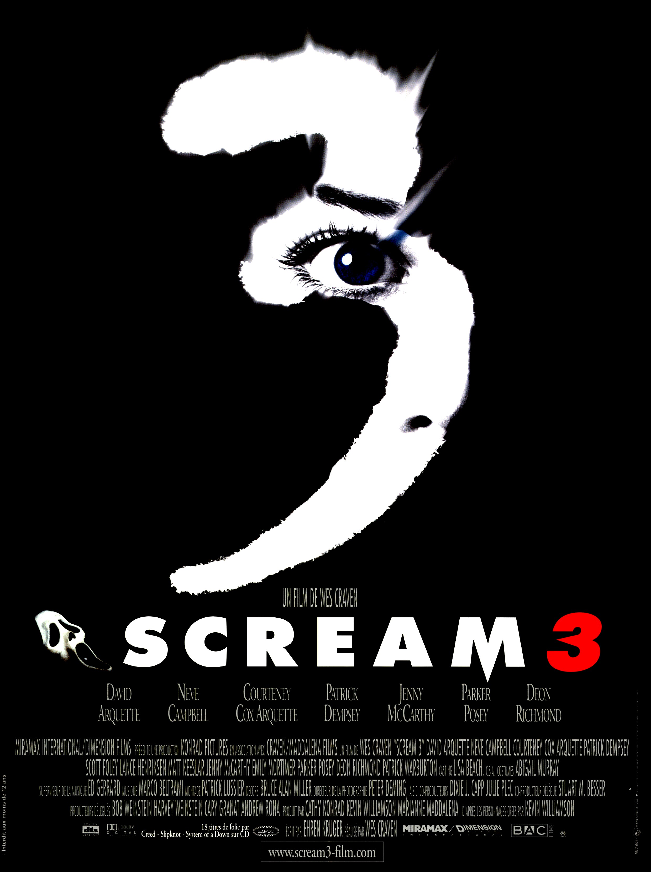 affiche du film Scream 3