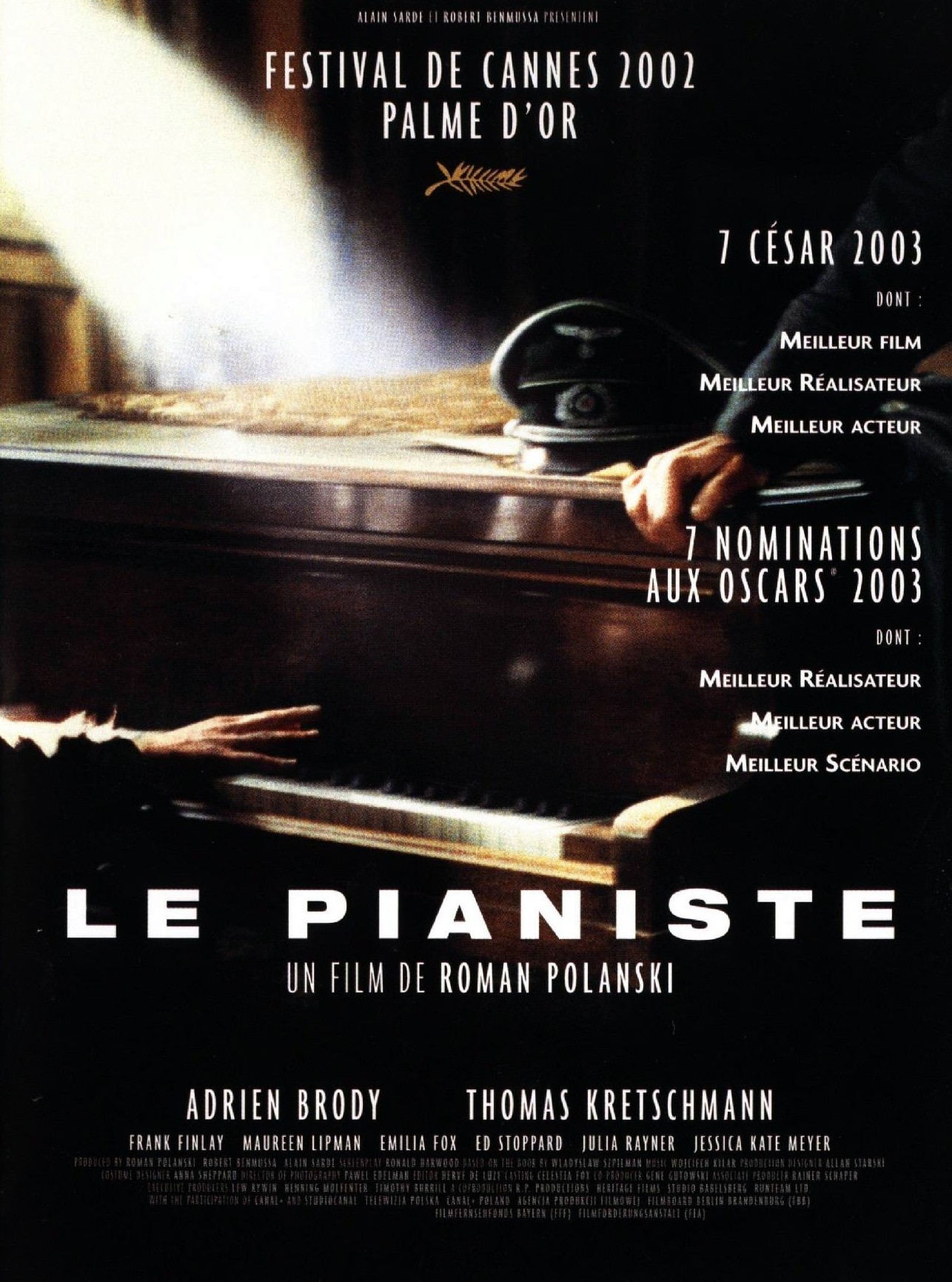 affiche du film Le Pianiste