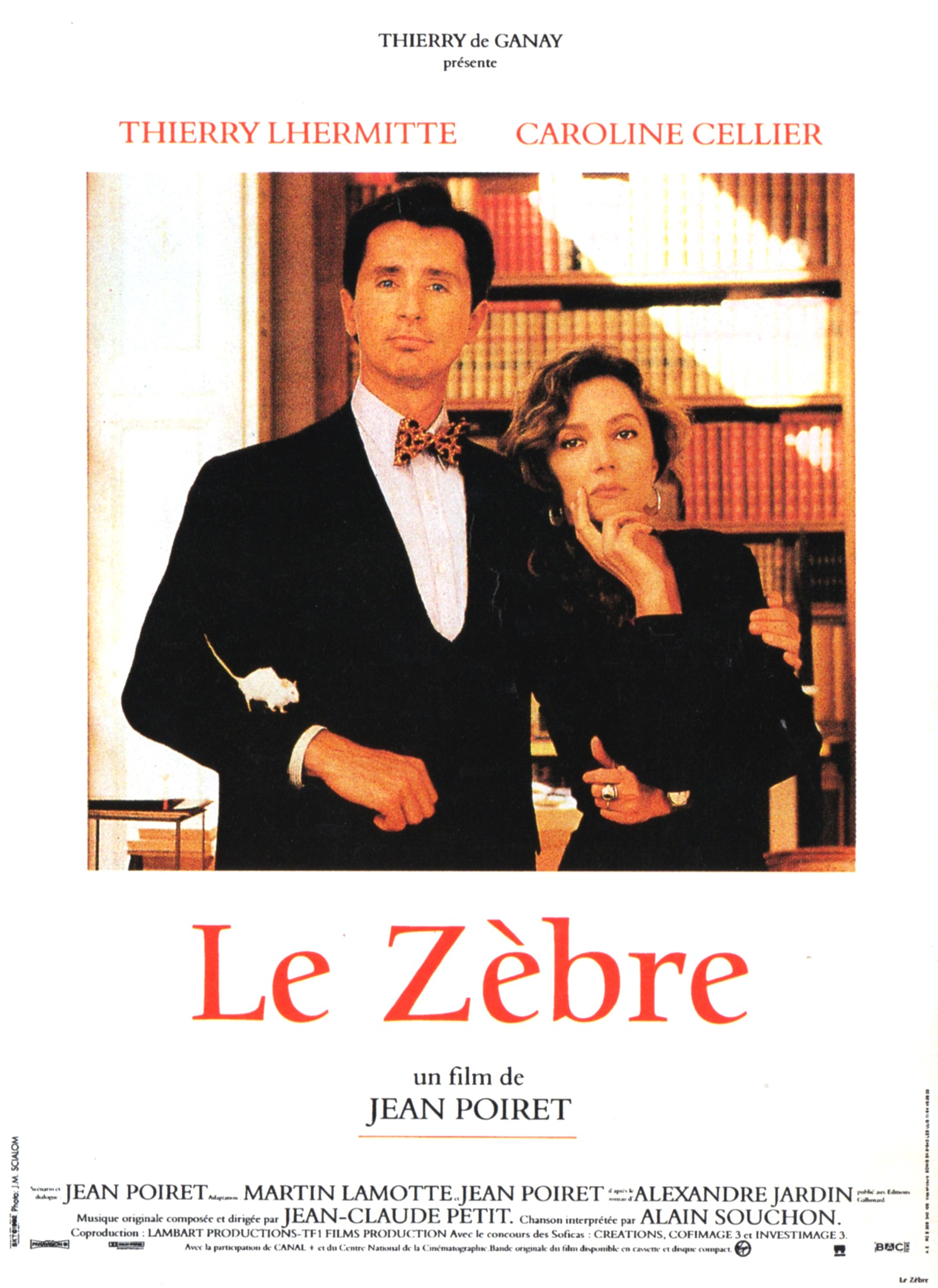 affiche du film Le zèbre