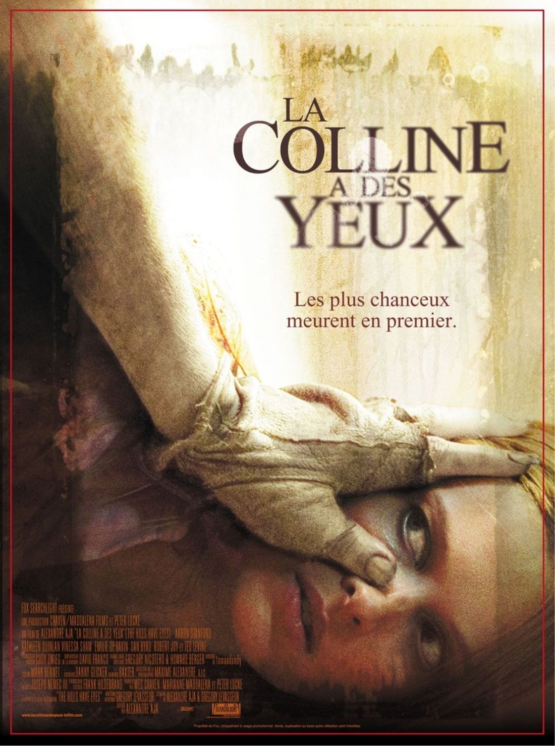 affiche du film La colline a des yeux