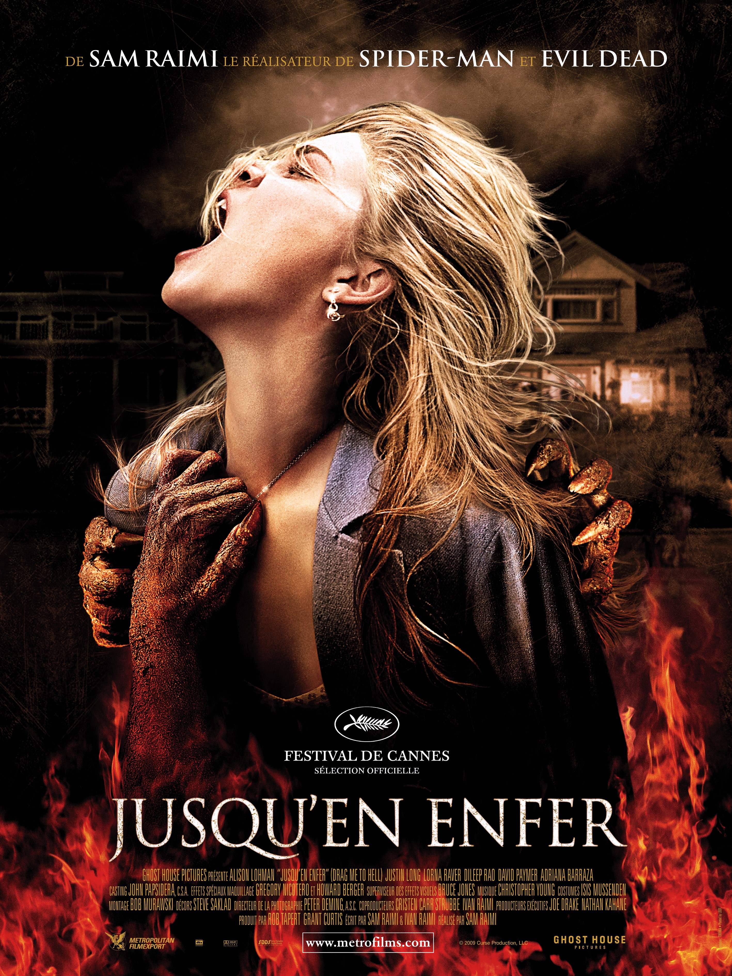 affiche du film Jusqu'en enfer