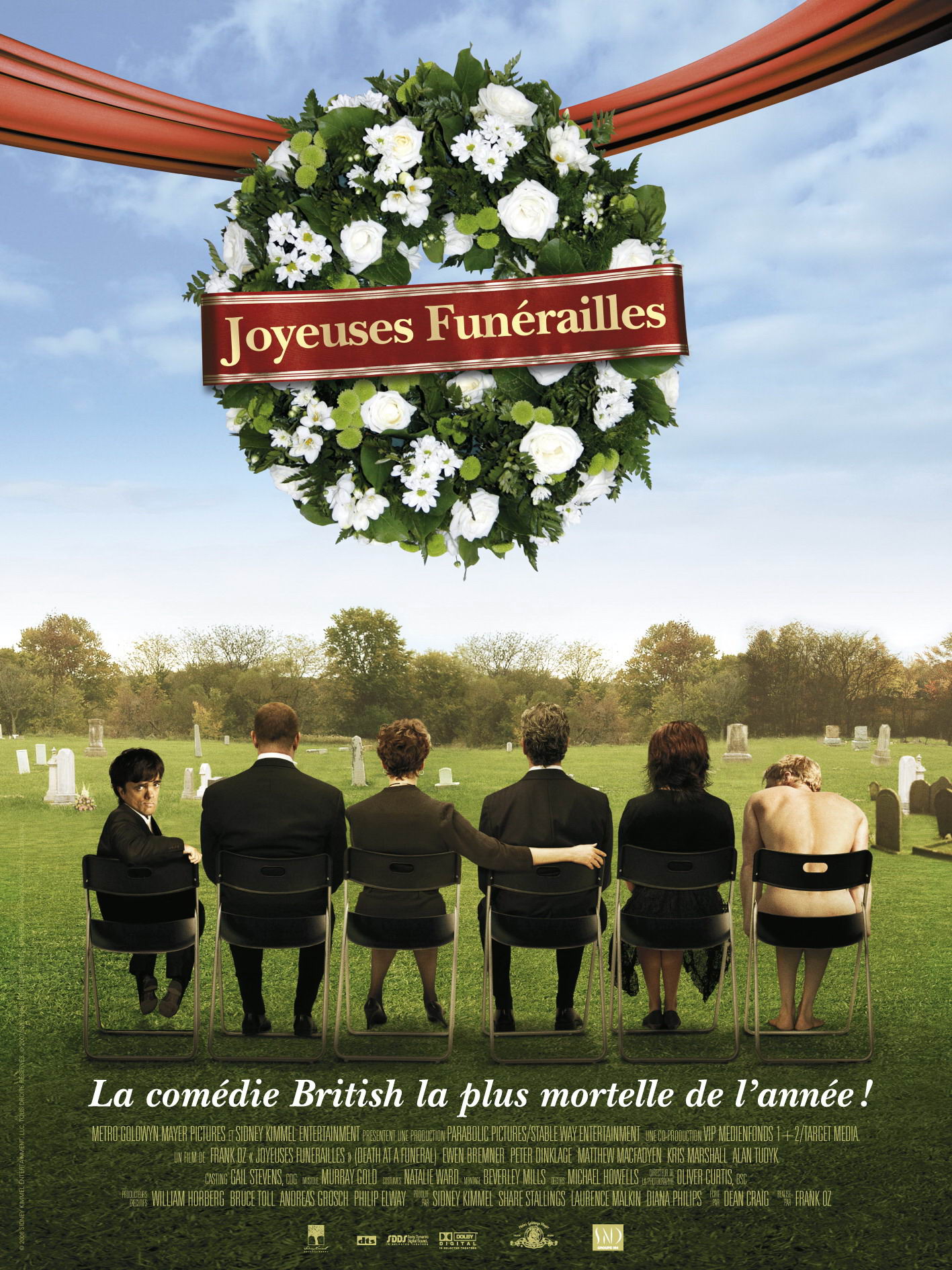 affiche du film Joyeuses Funérailles