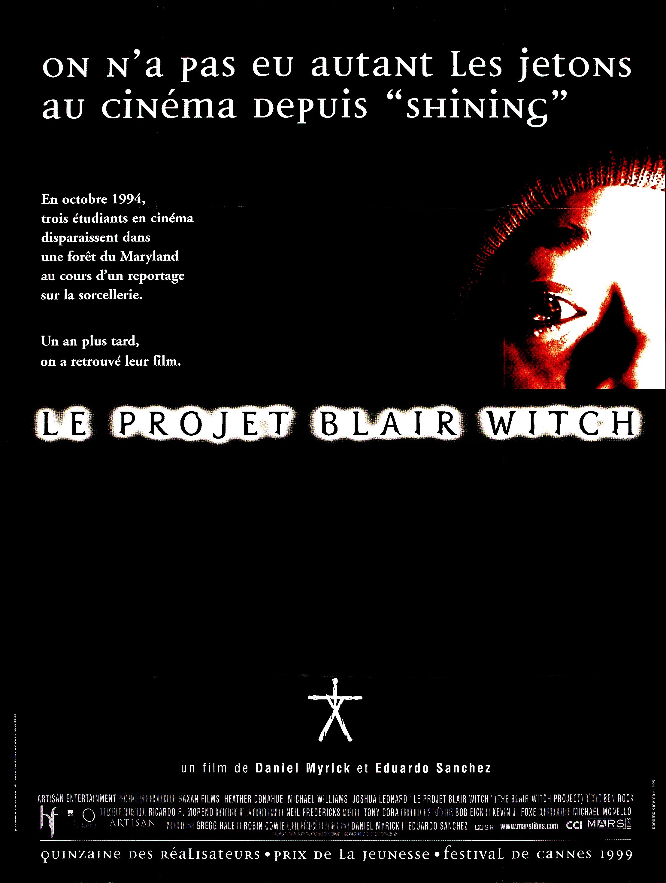 affiche du film Le Projet Blair Witch