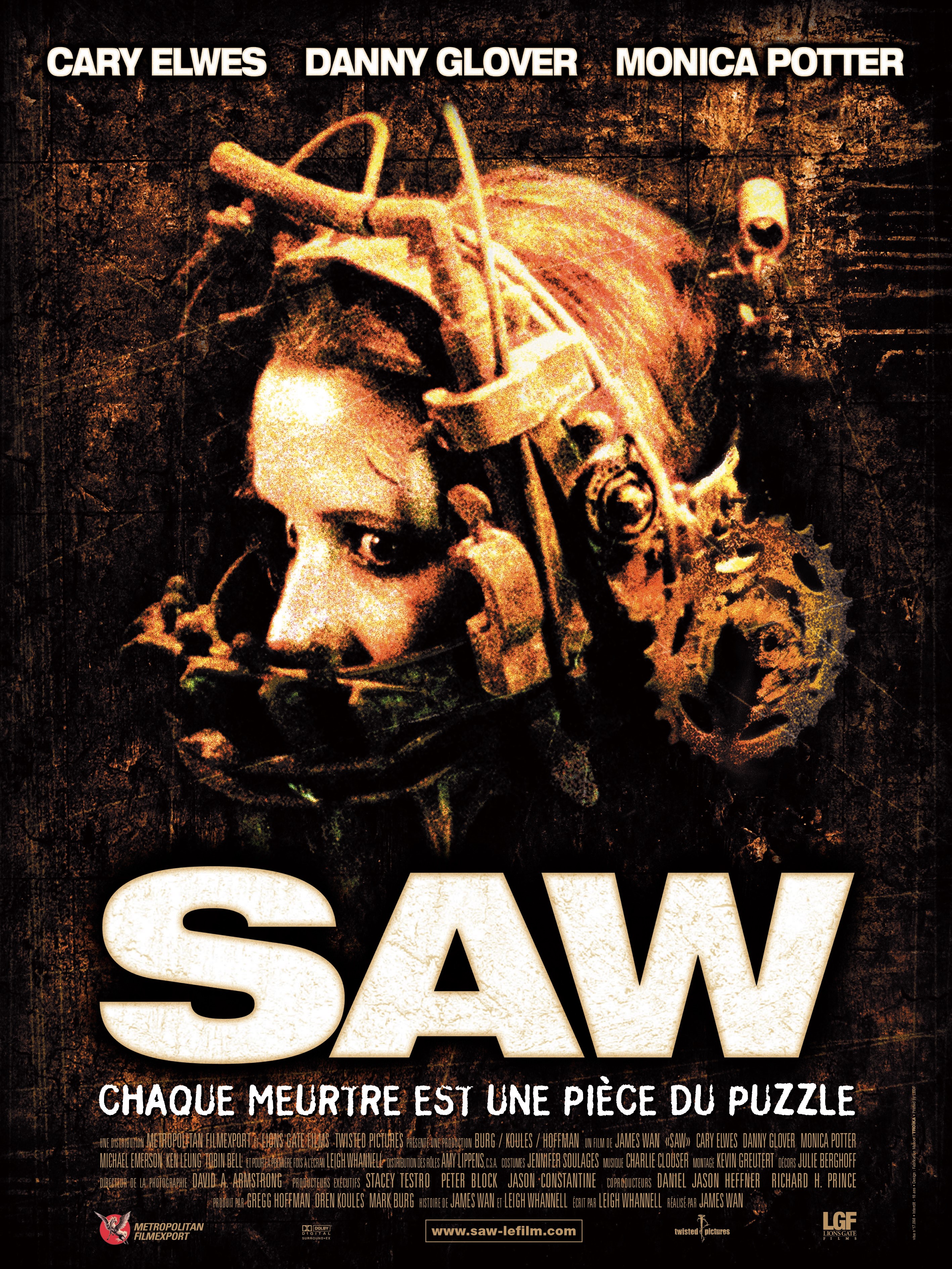 affiche du film Saw