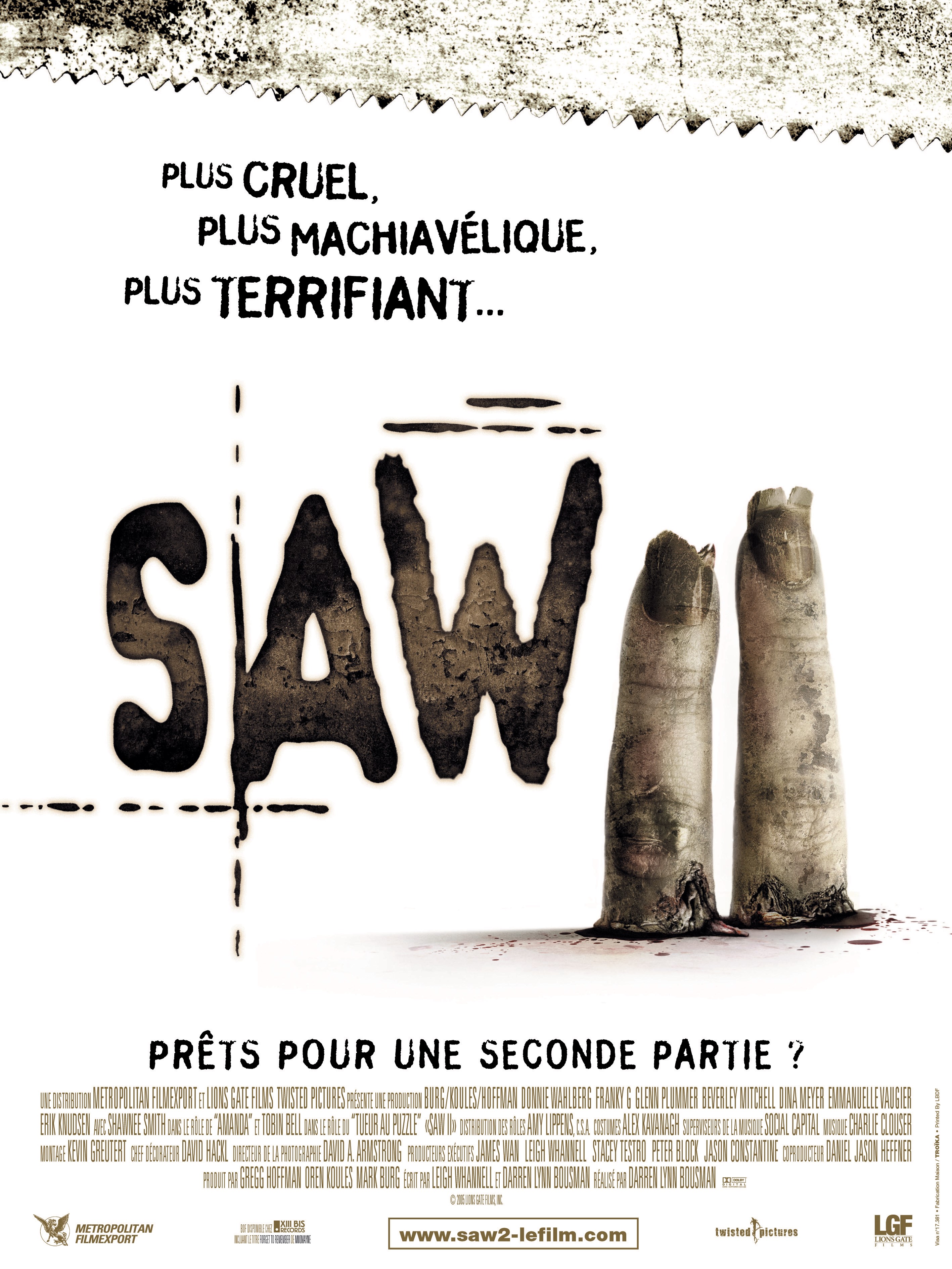 affiche du film Saw II