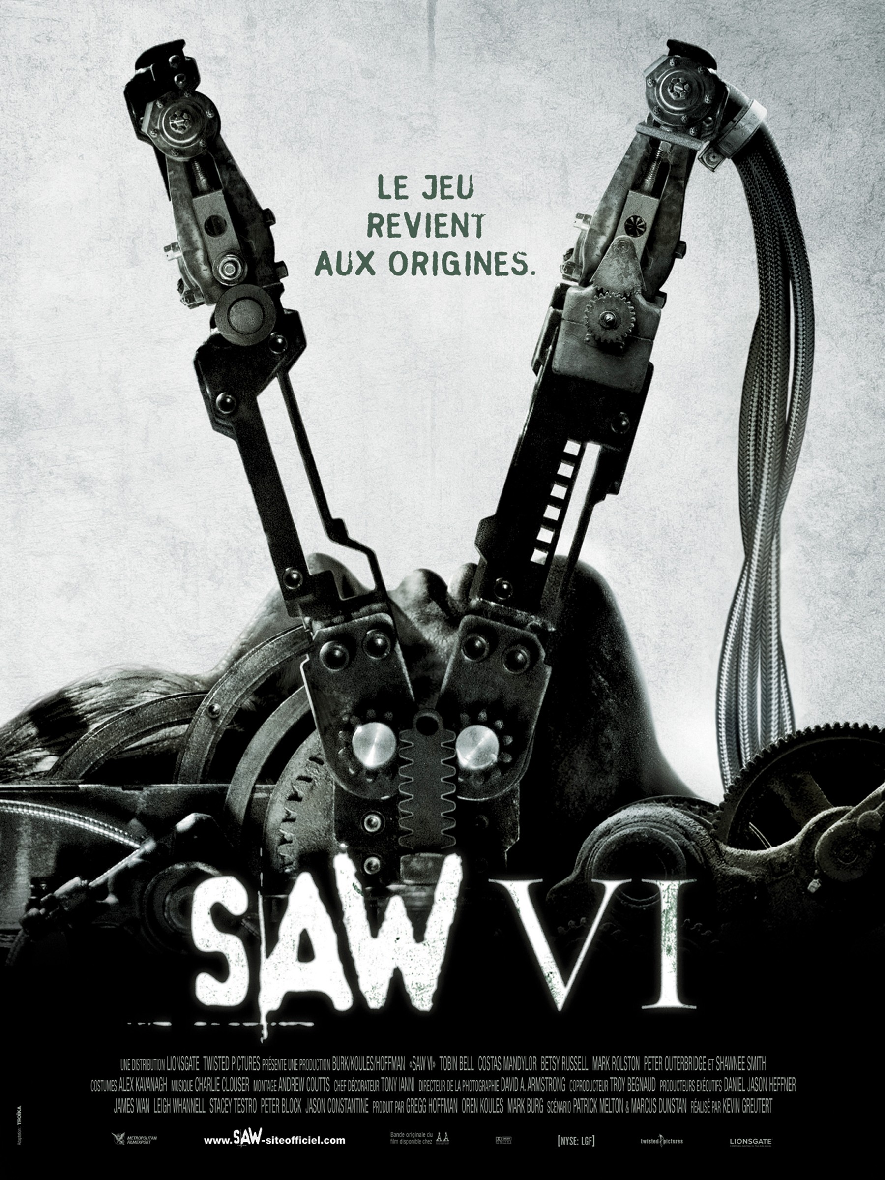 affiche du film Saw VI