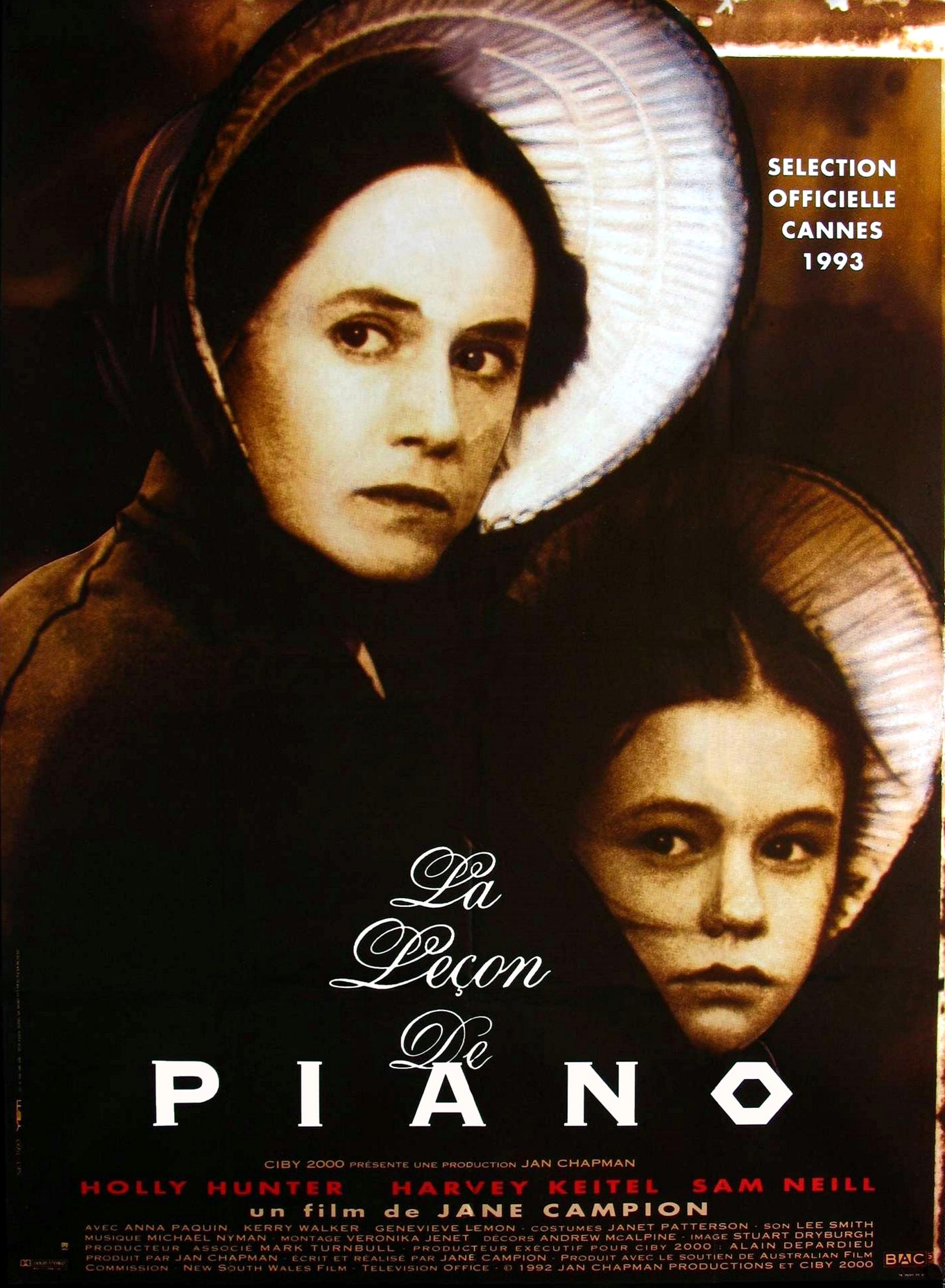 affiche du film La leçon de piano