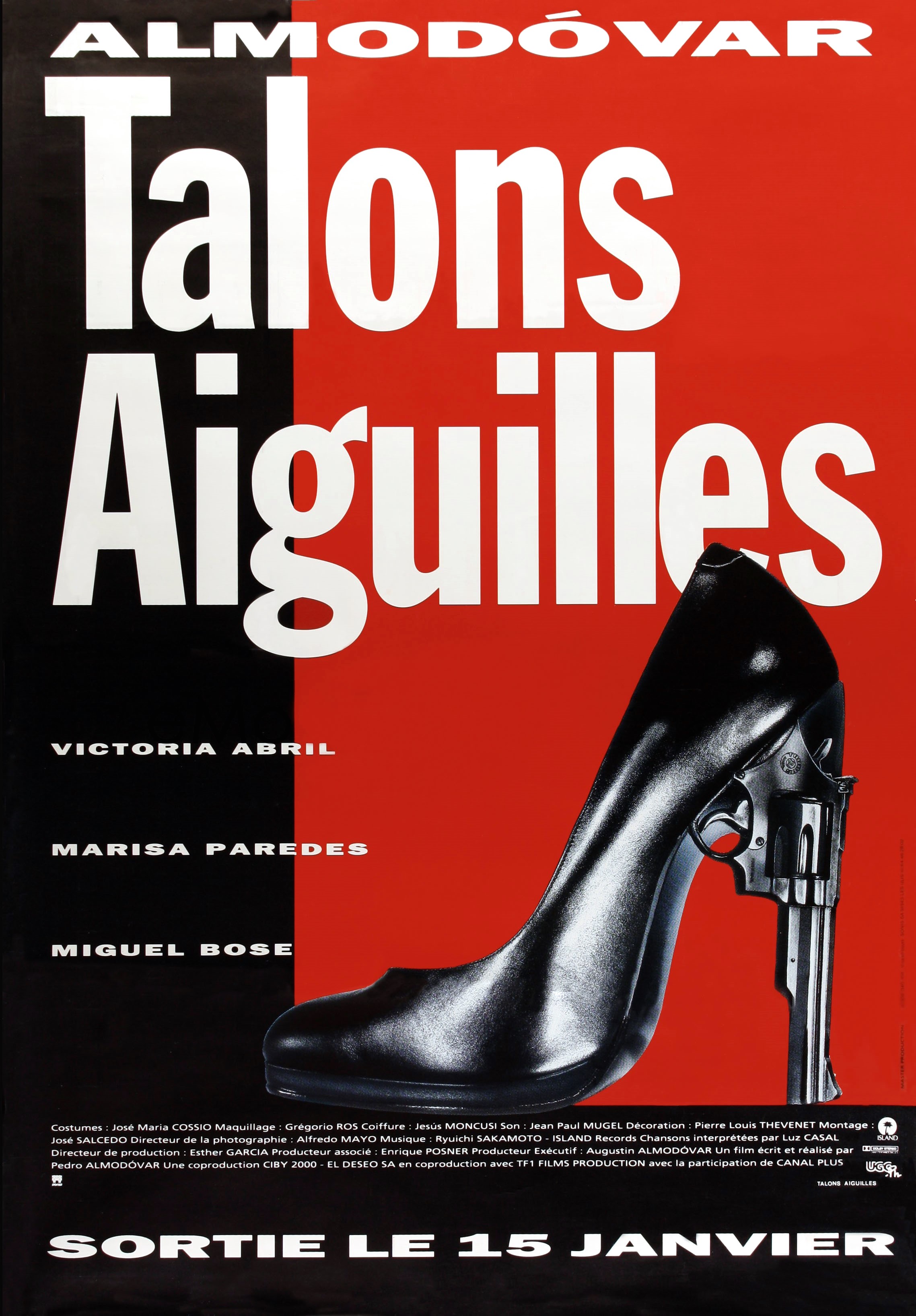 affiche du film Talons aiguilles