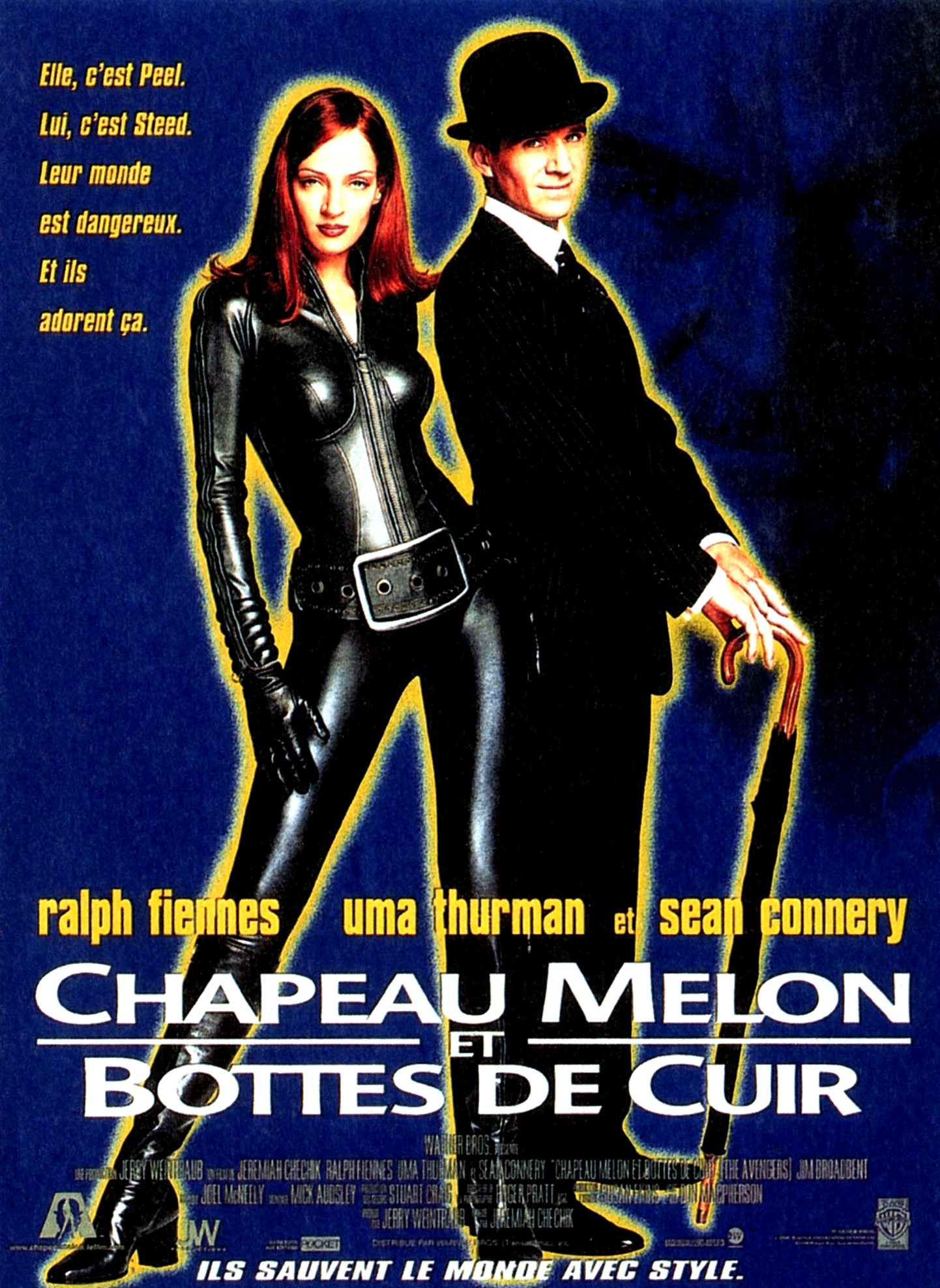 affiche du film Chapeau melon et bottes de cuir