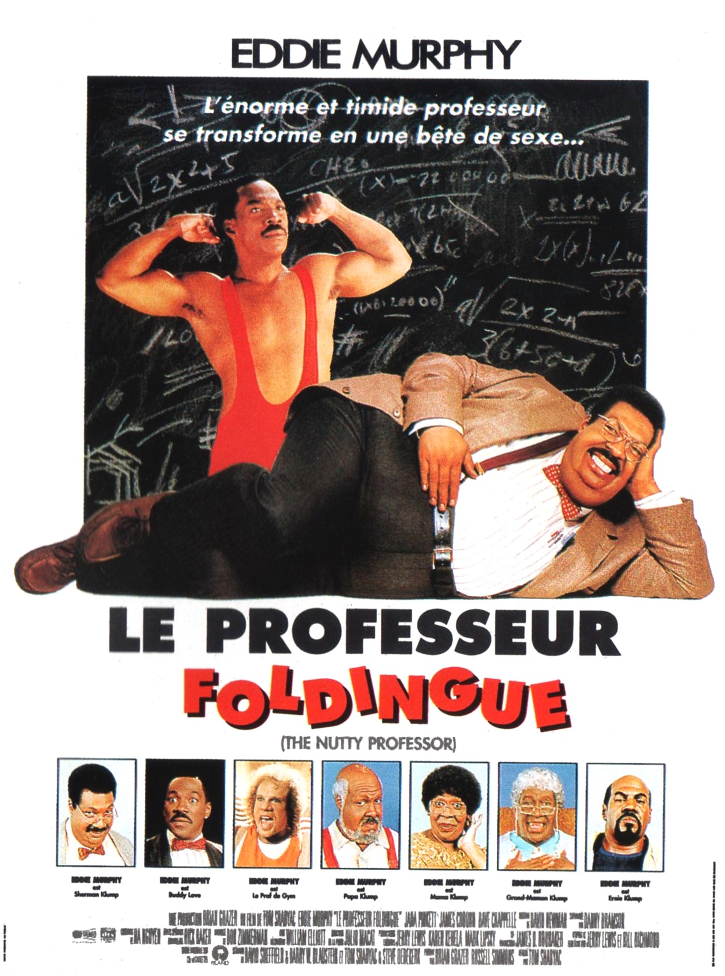 affiche du film Le professeur foldingue