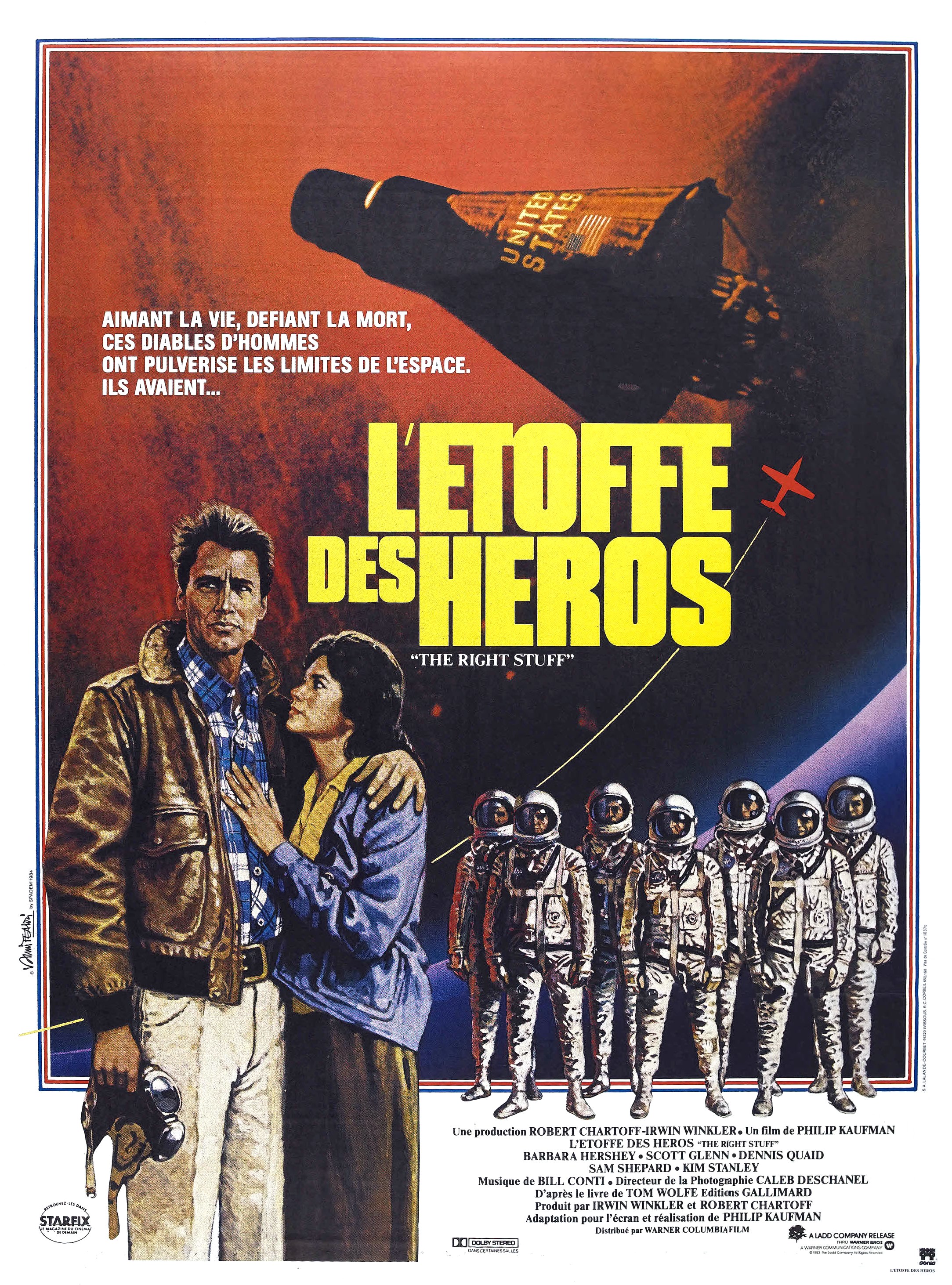 affiche du film L'étoffe des Héros