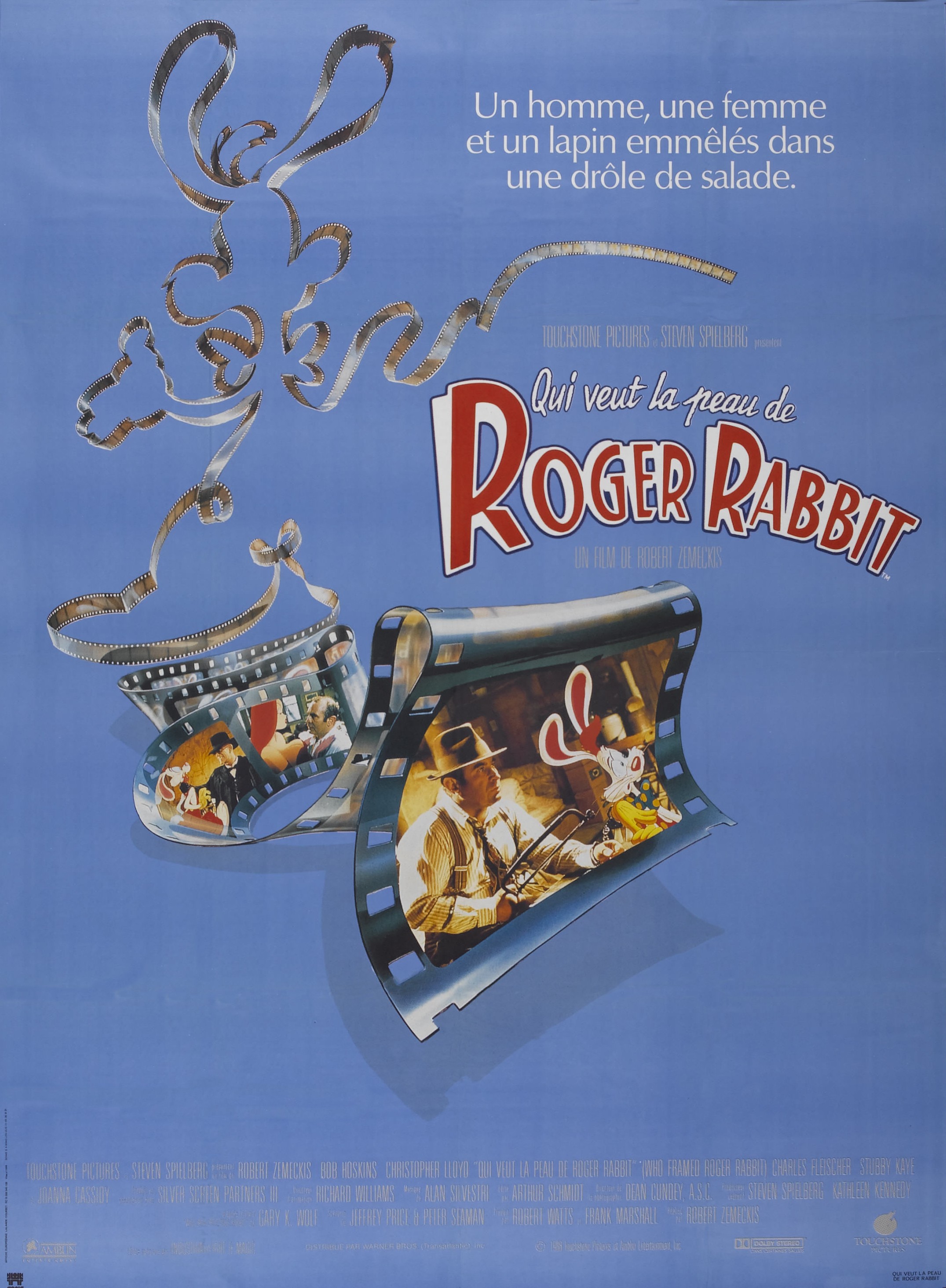 affiche du film Qui veut la peau de Roger Rabbit