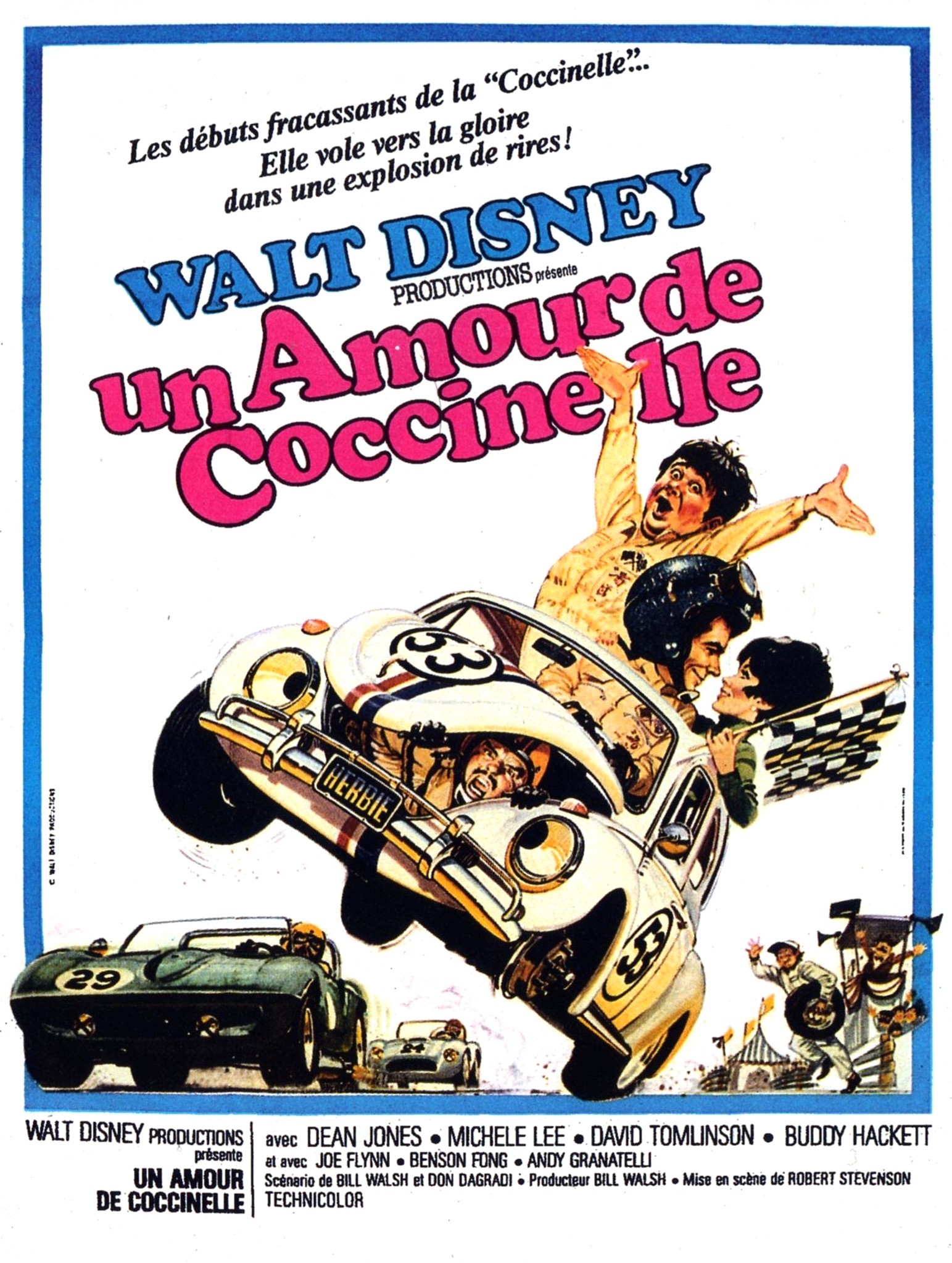 affiche du film Un amour de coccinelle