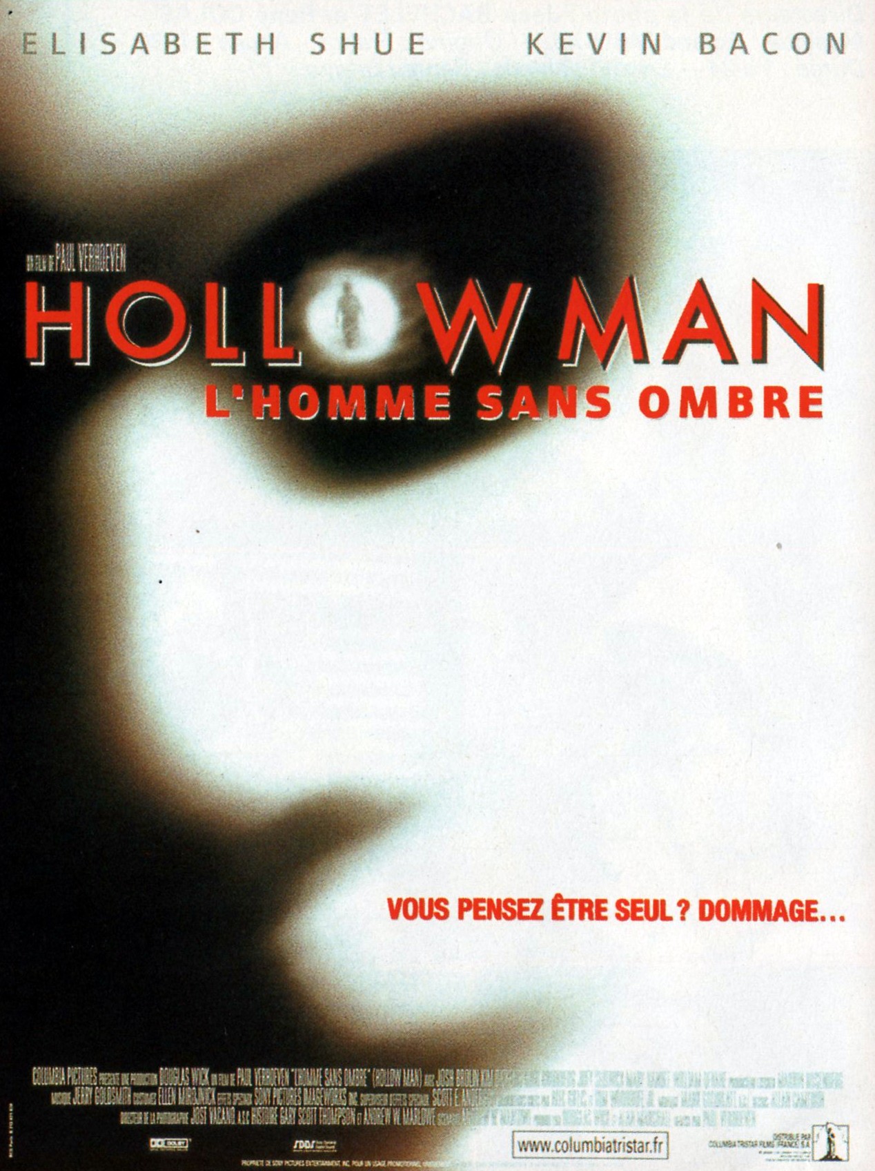affiche du film Hollow Man : L'homme sans ombre