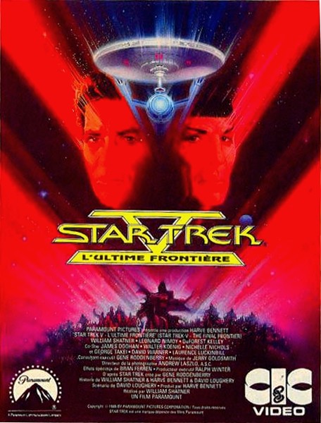 affiche du film Star Trek V : L'ultime frontière