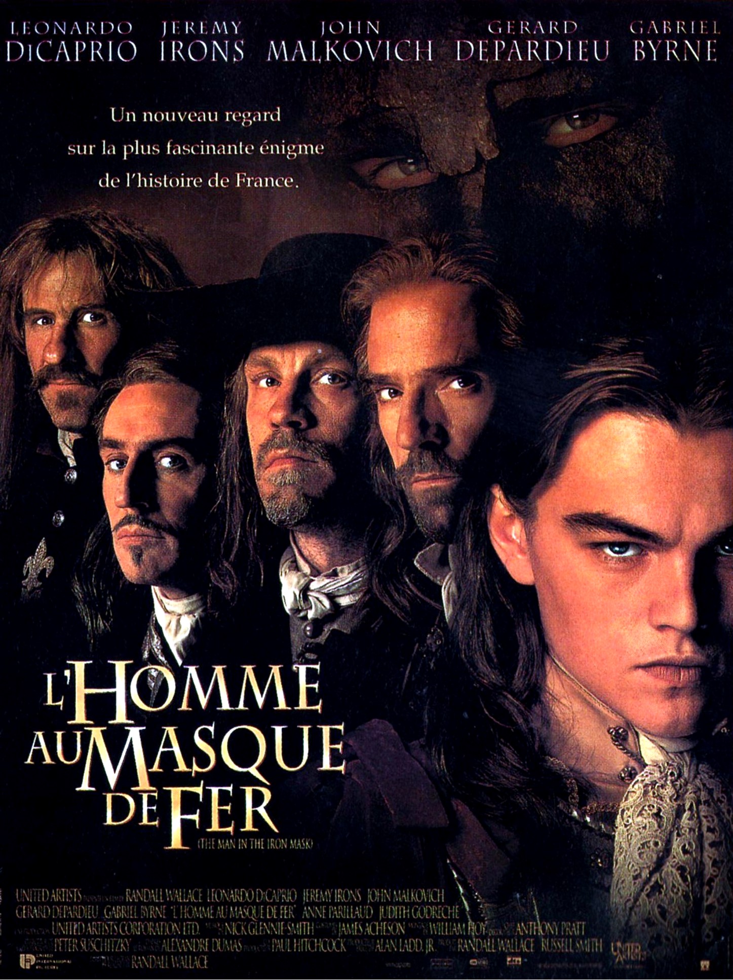 affiche du film L'homme au masque de fer