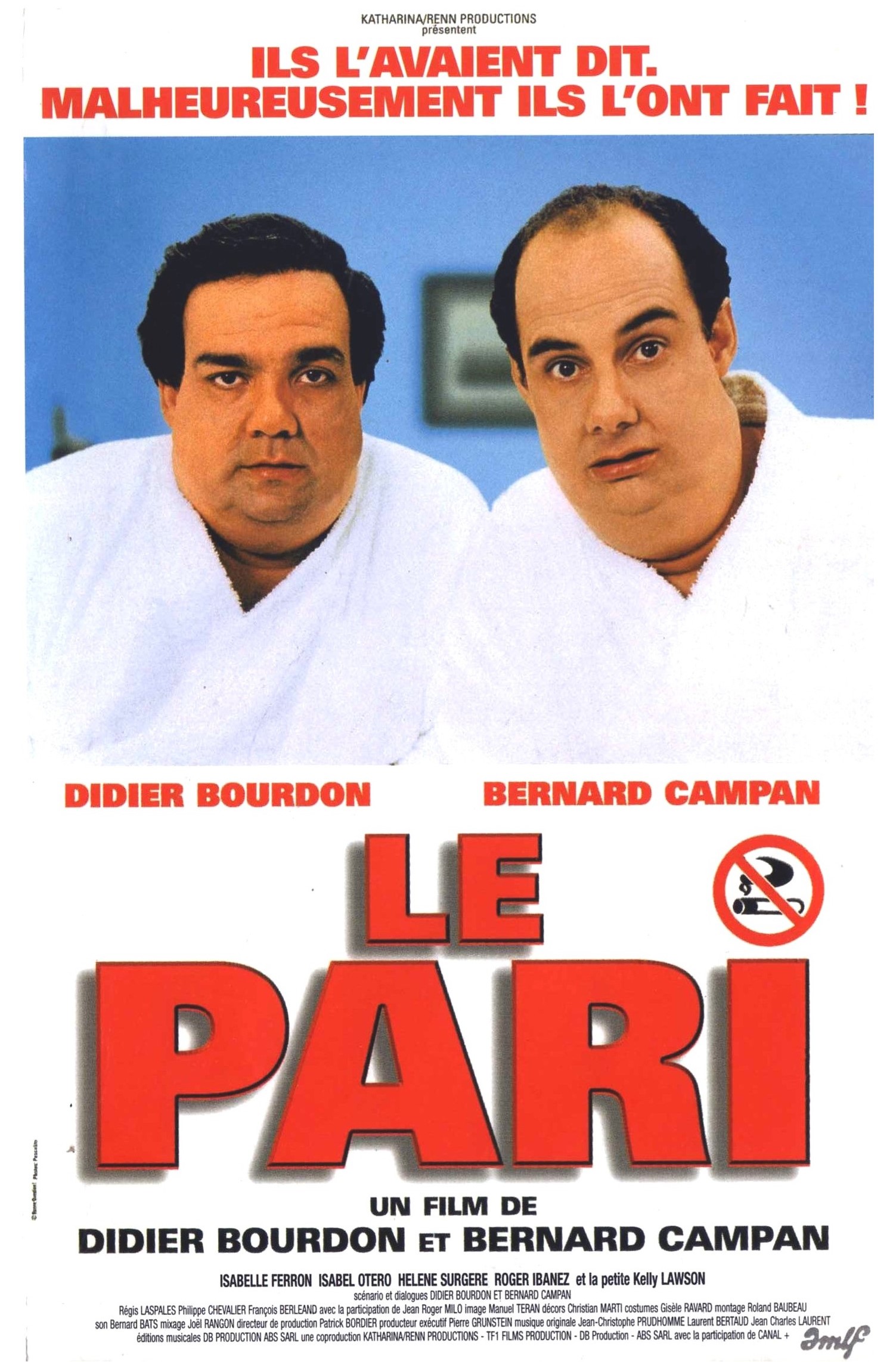 affiche du film Le Pari