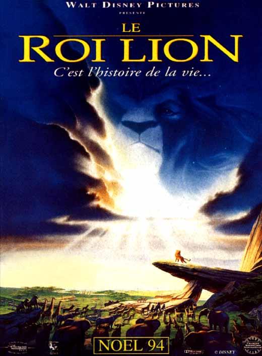 affiche du film Le Roi Lion