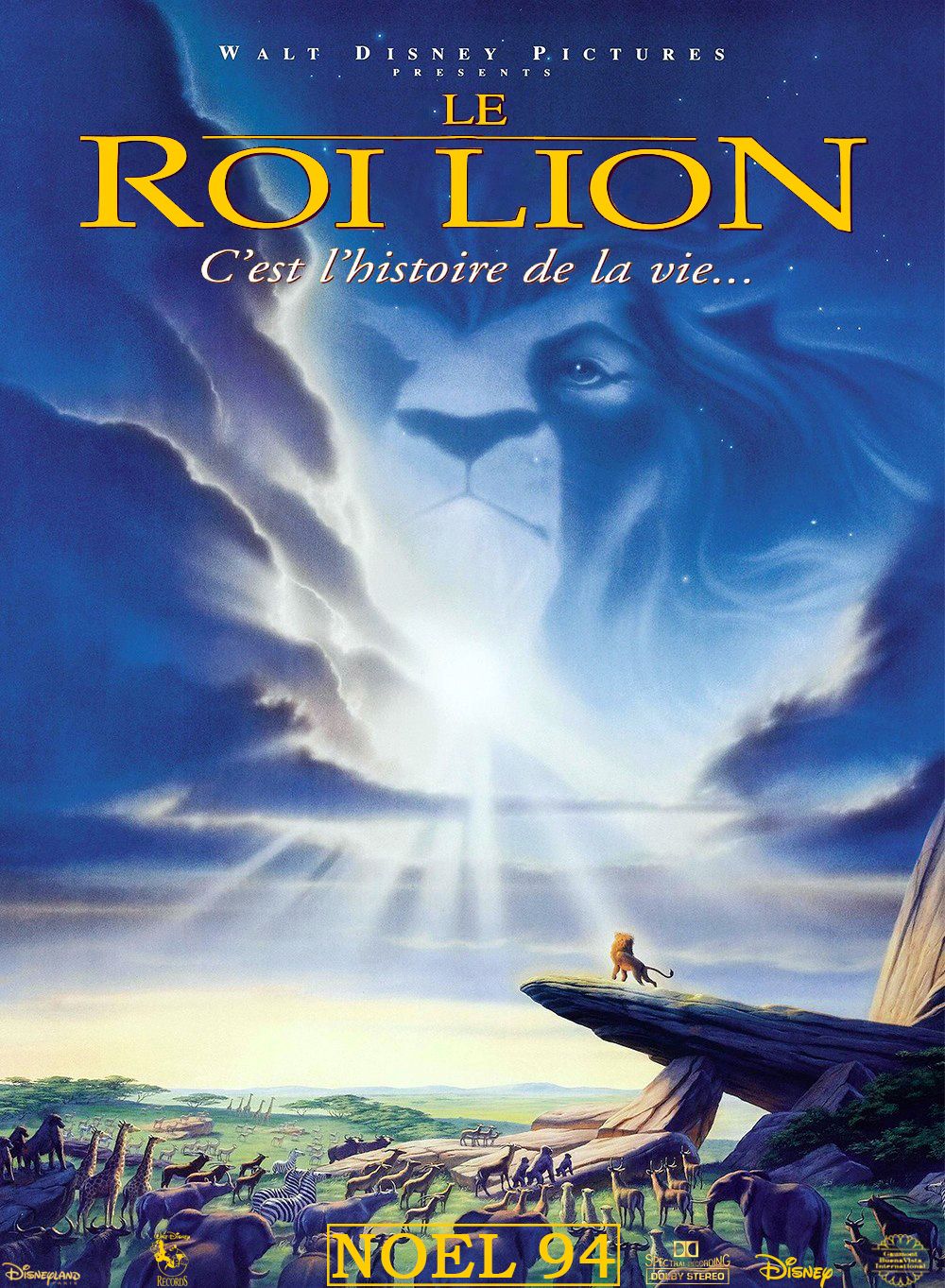 affiche du film Le Roi Lion