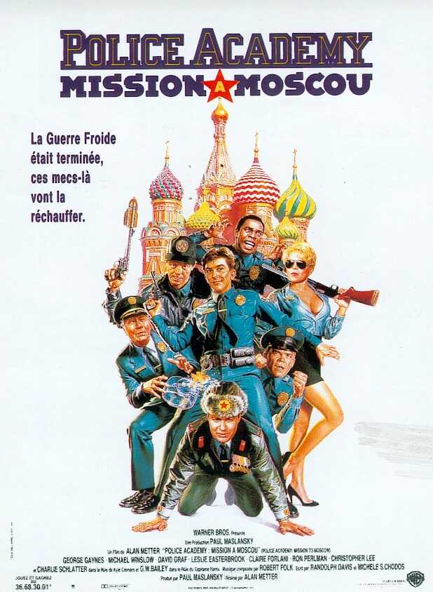 affiche du film Police Academy : Mission à Moscou