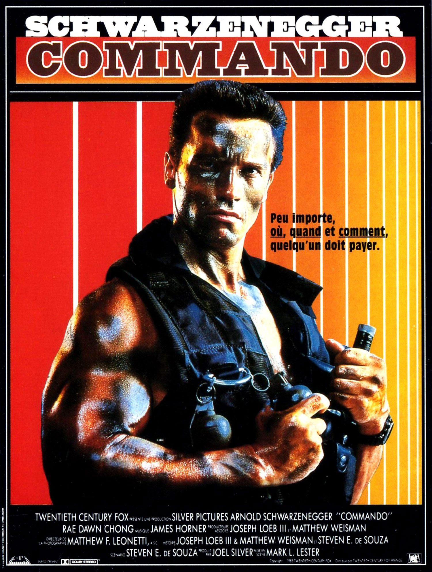 affiche du film Commando