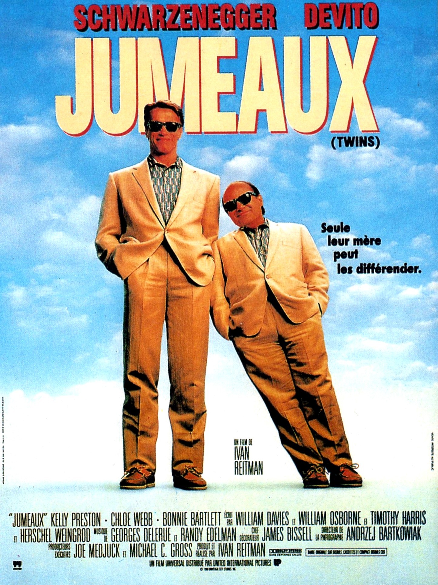 affiche du film Jumeaux