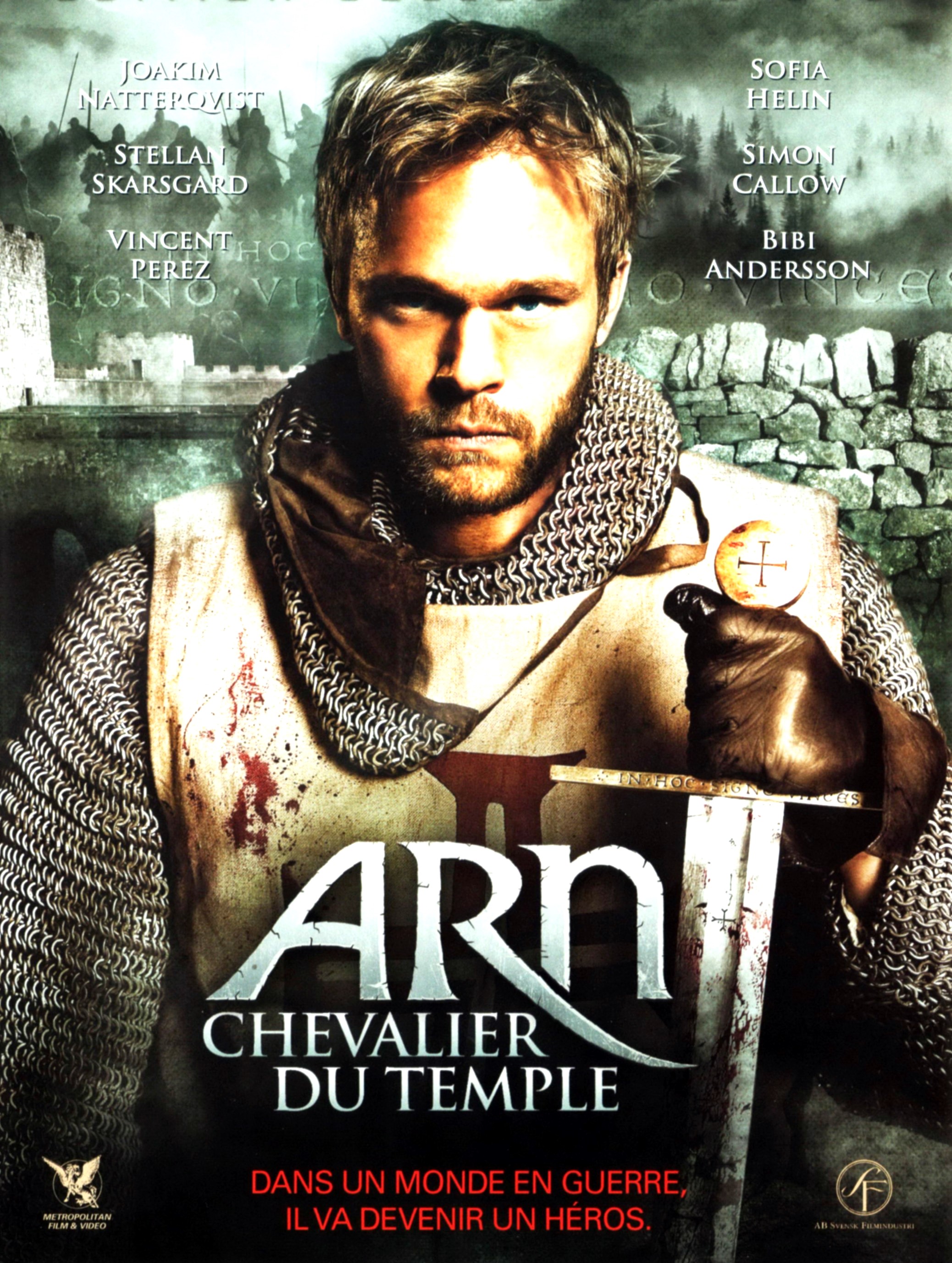 affiche du film Arn, chevalier du temple