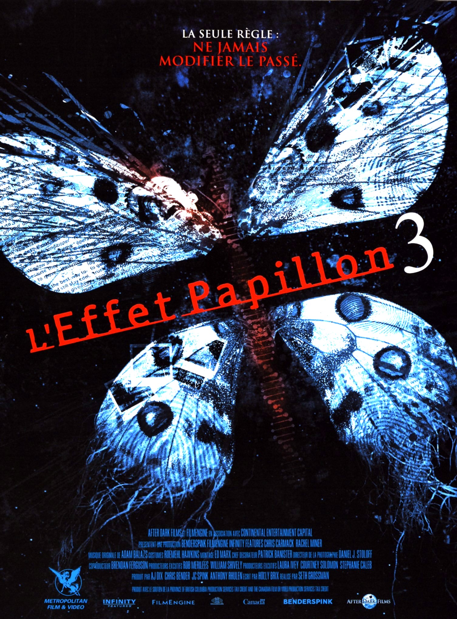 affiche du film L'effet papillon 3