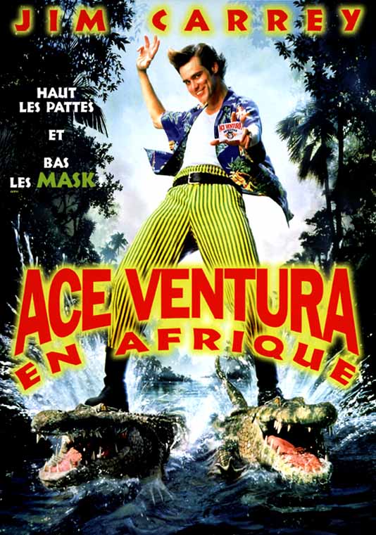 affiche du film Ace Ventura en Afrique