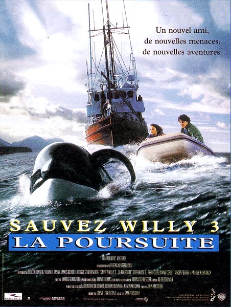 affiche du film Sauvez Willy 3