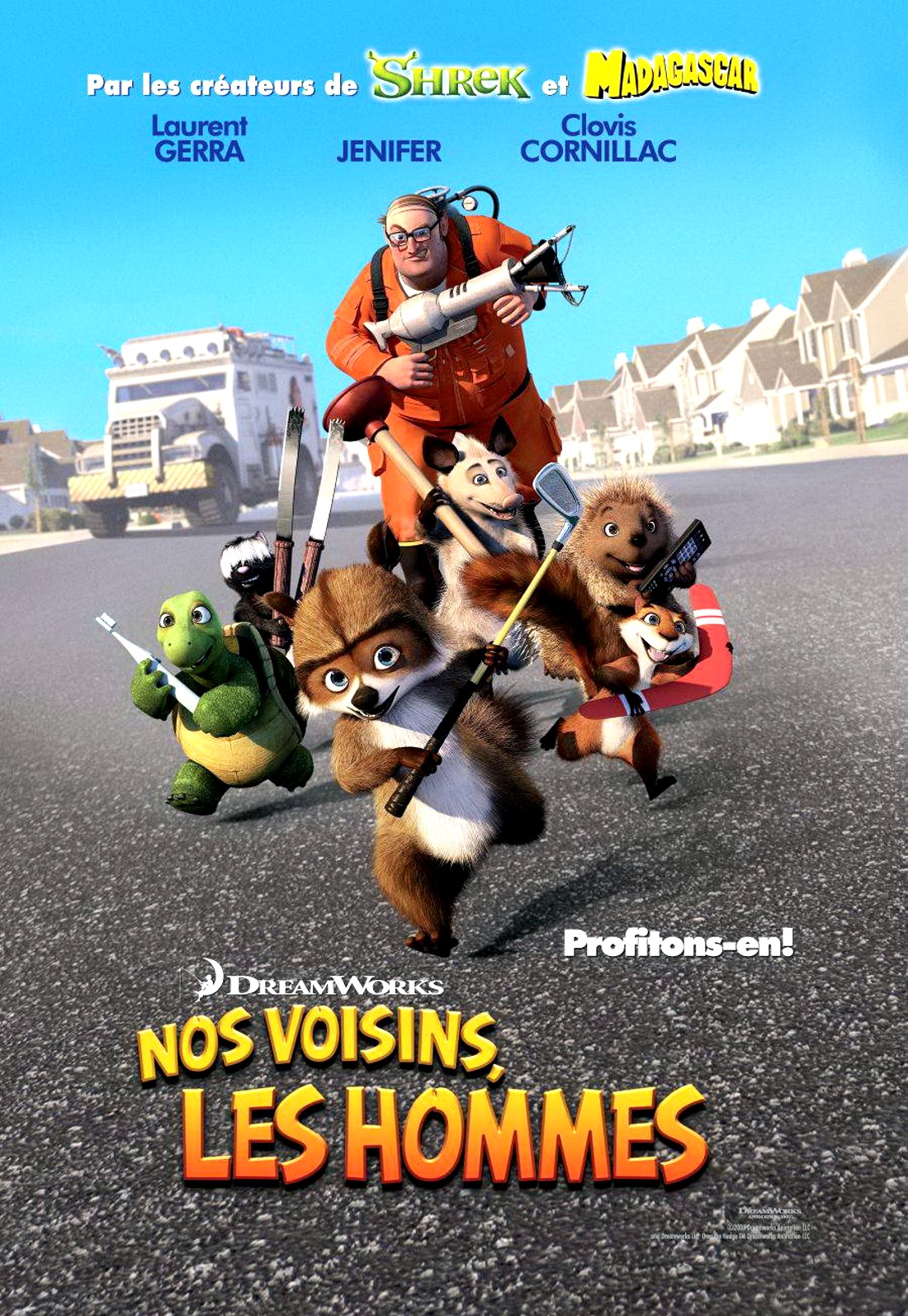 affiche du film Nos voisins, les hommes