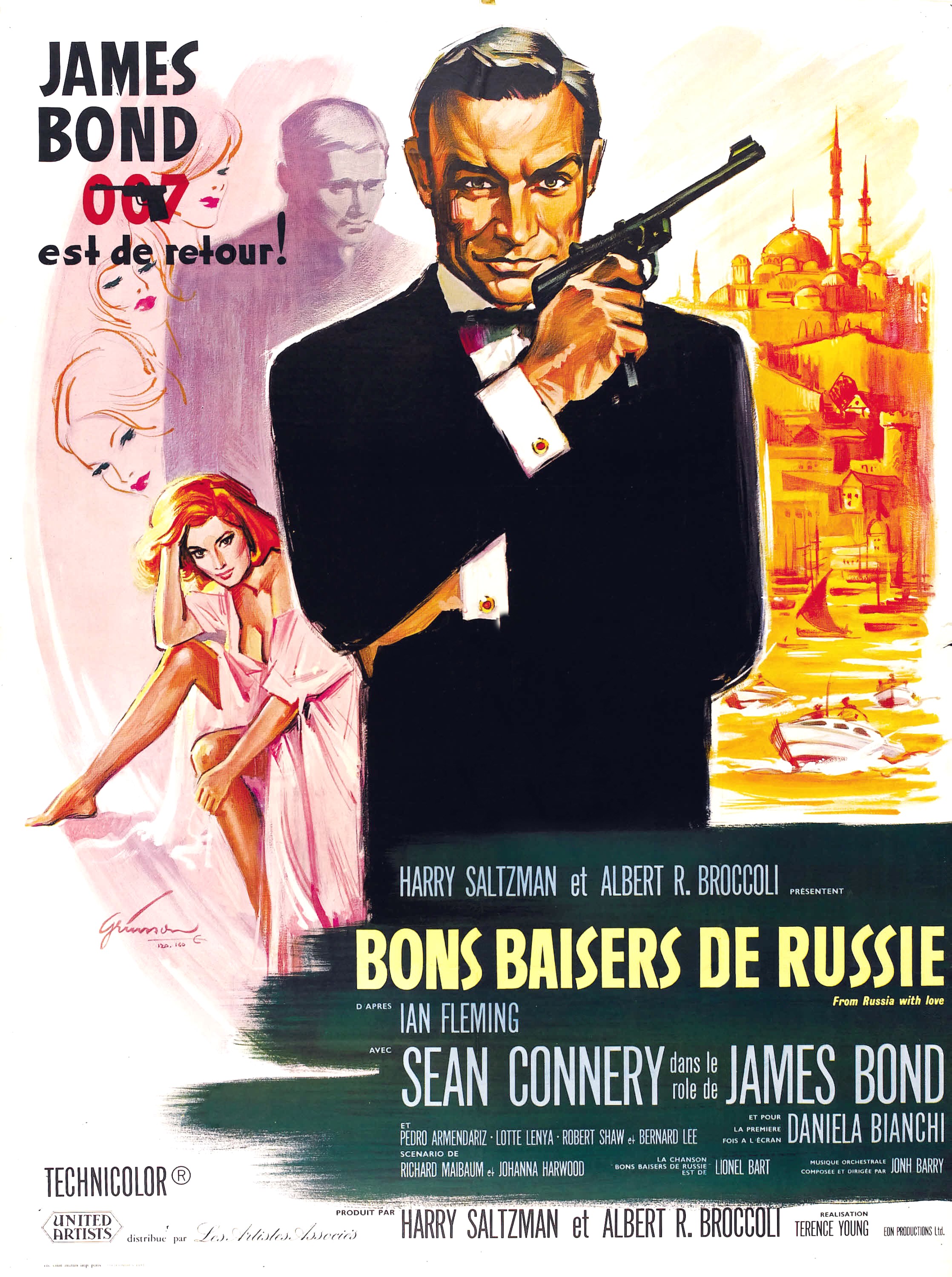 affiche du film Bons baisers de Russie