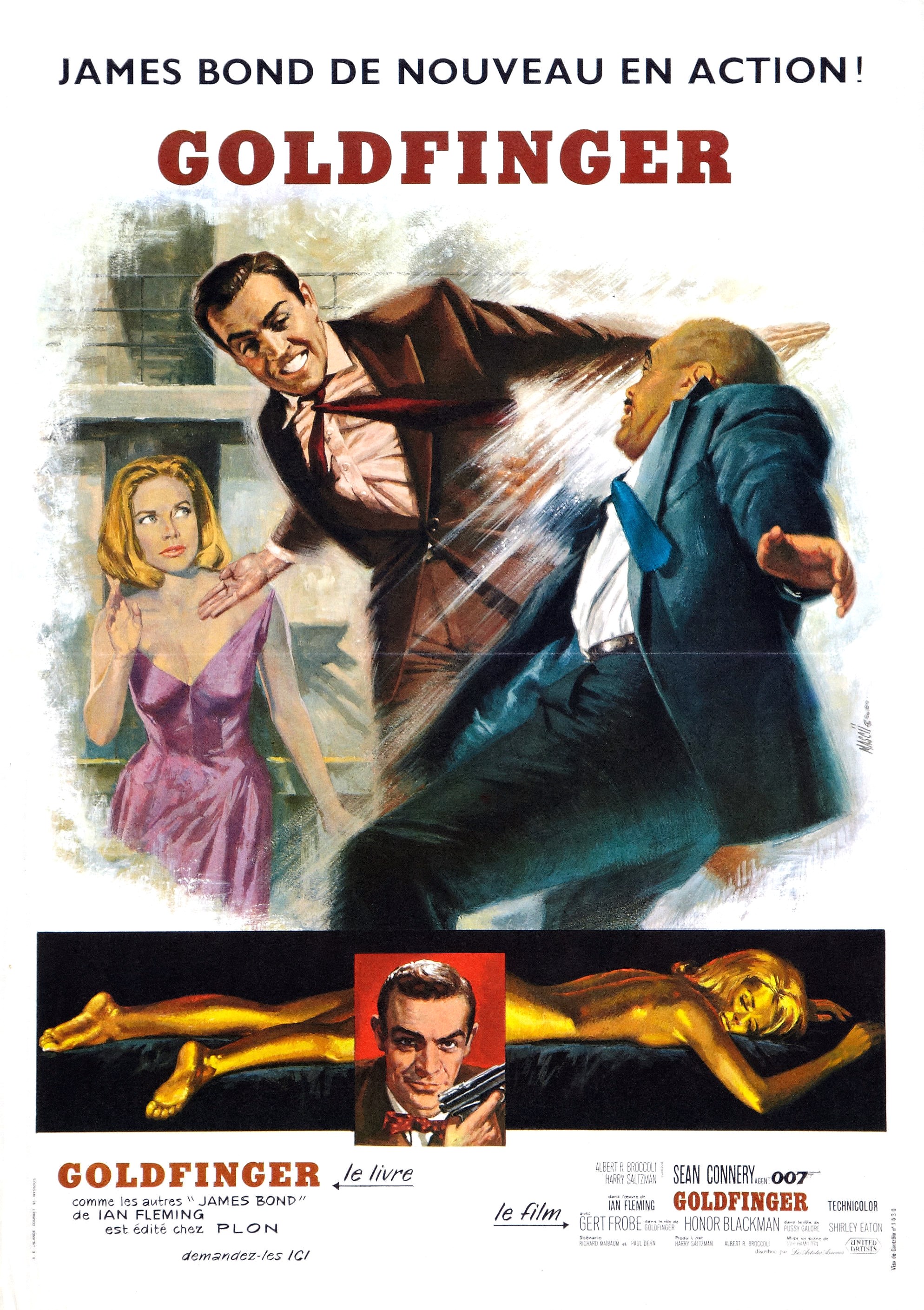 affiche du film Goldfinger