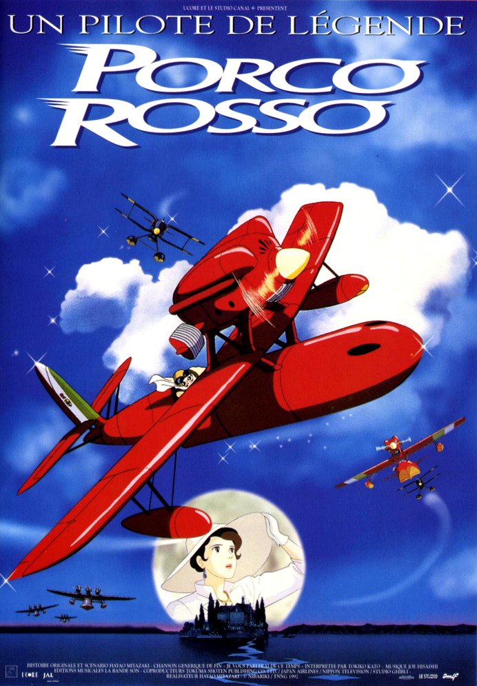 affiche du film Porco Rosso