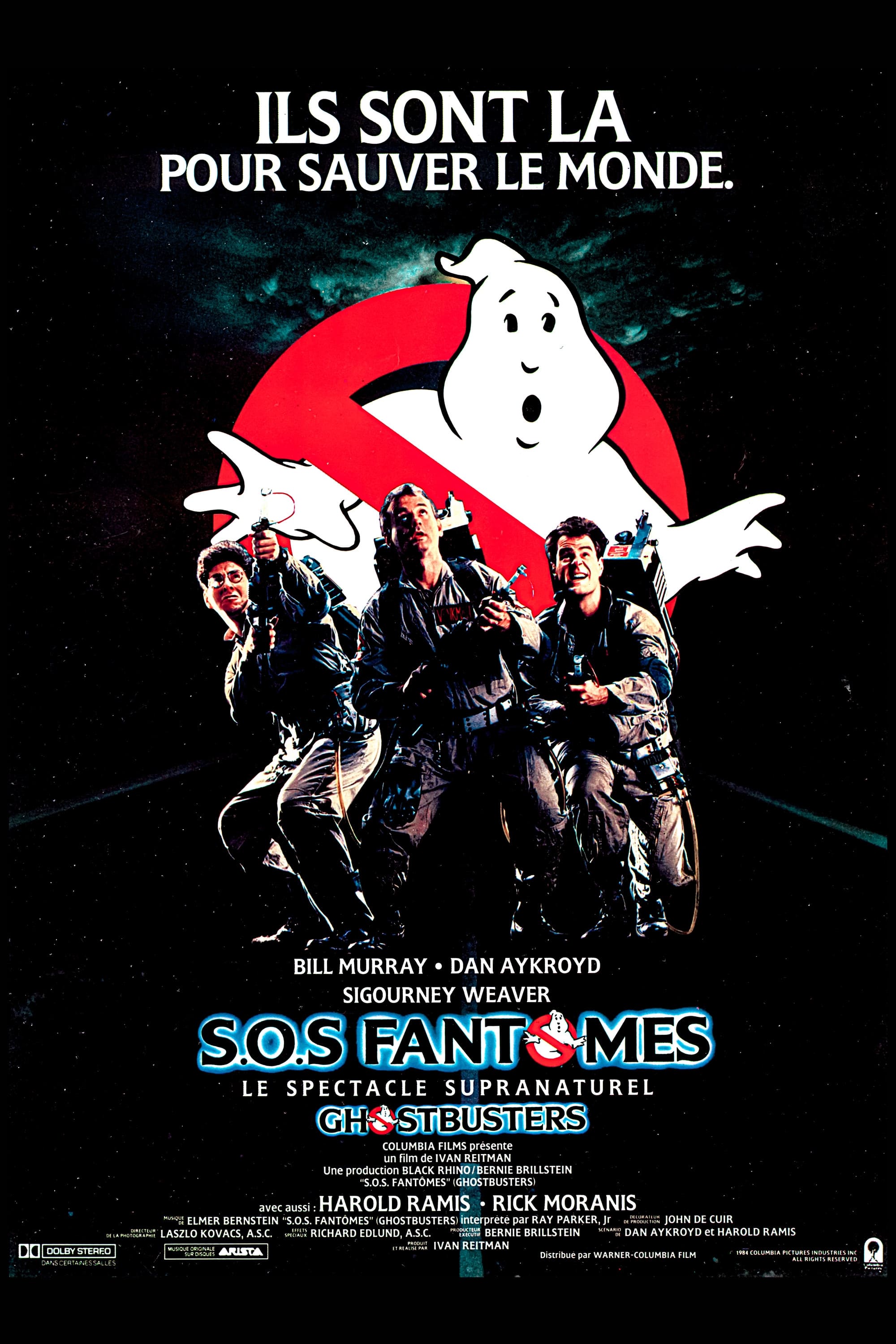 affiche du film S.O.S. fantômes