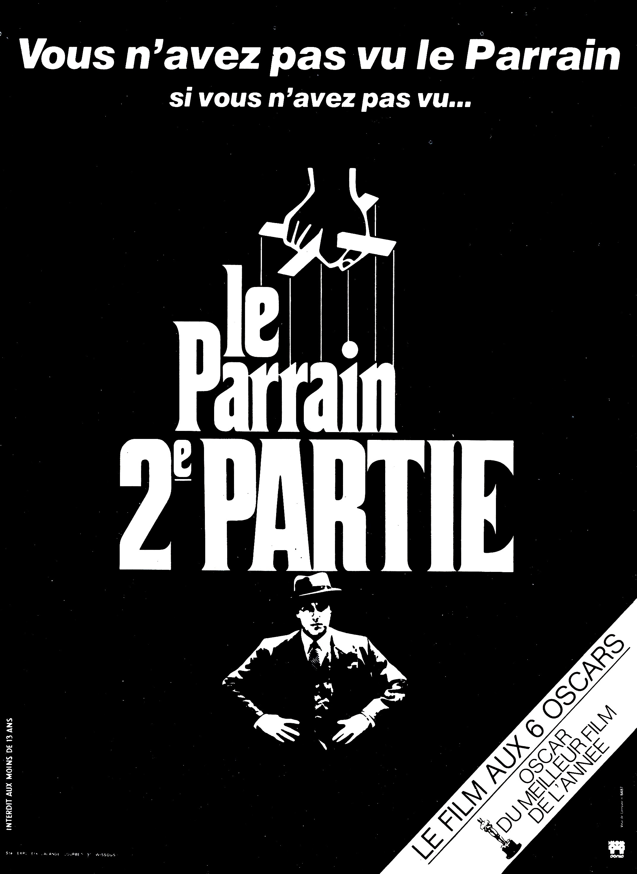 affiche du film Le Parrain, 2ème partie