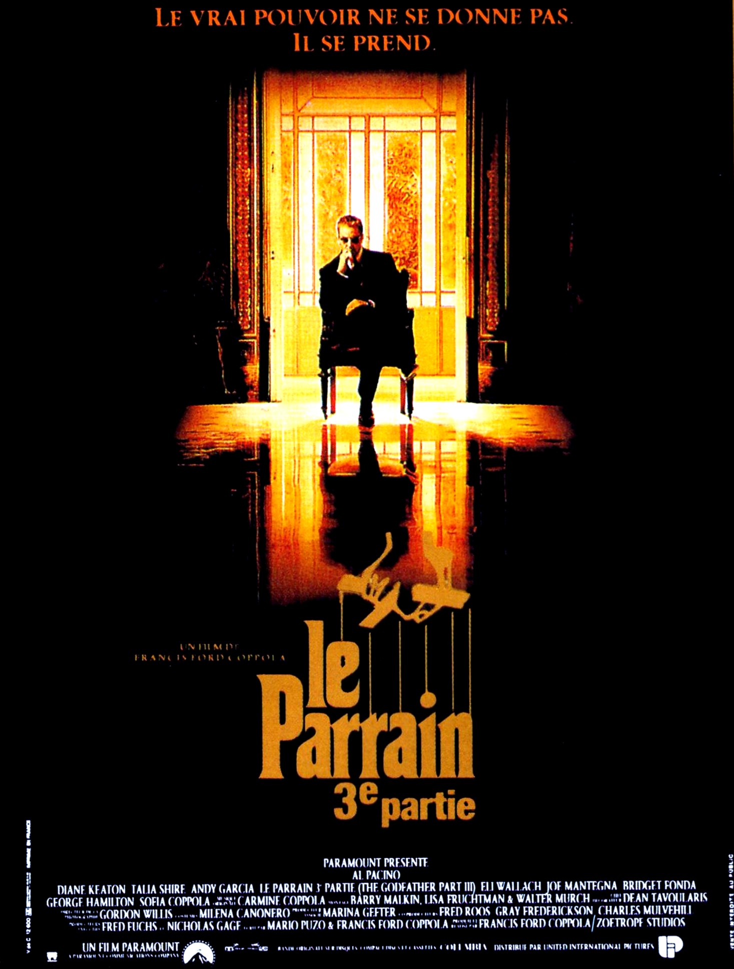 affiche du film Le parrain, 3ème partie