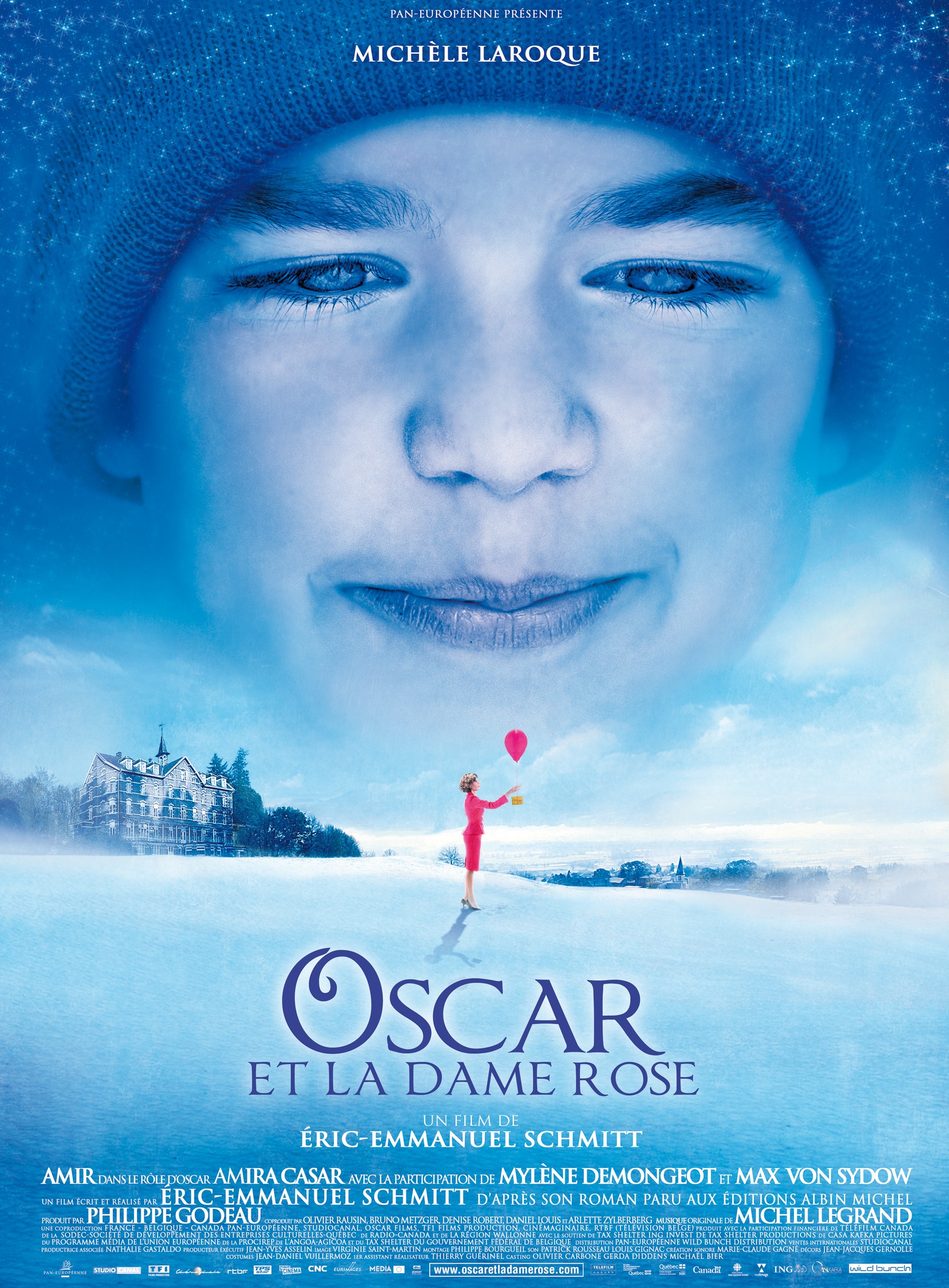 affiche du film Oscar et la dame rose