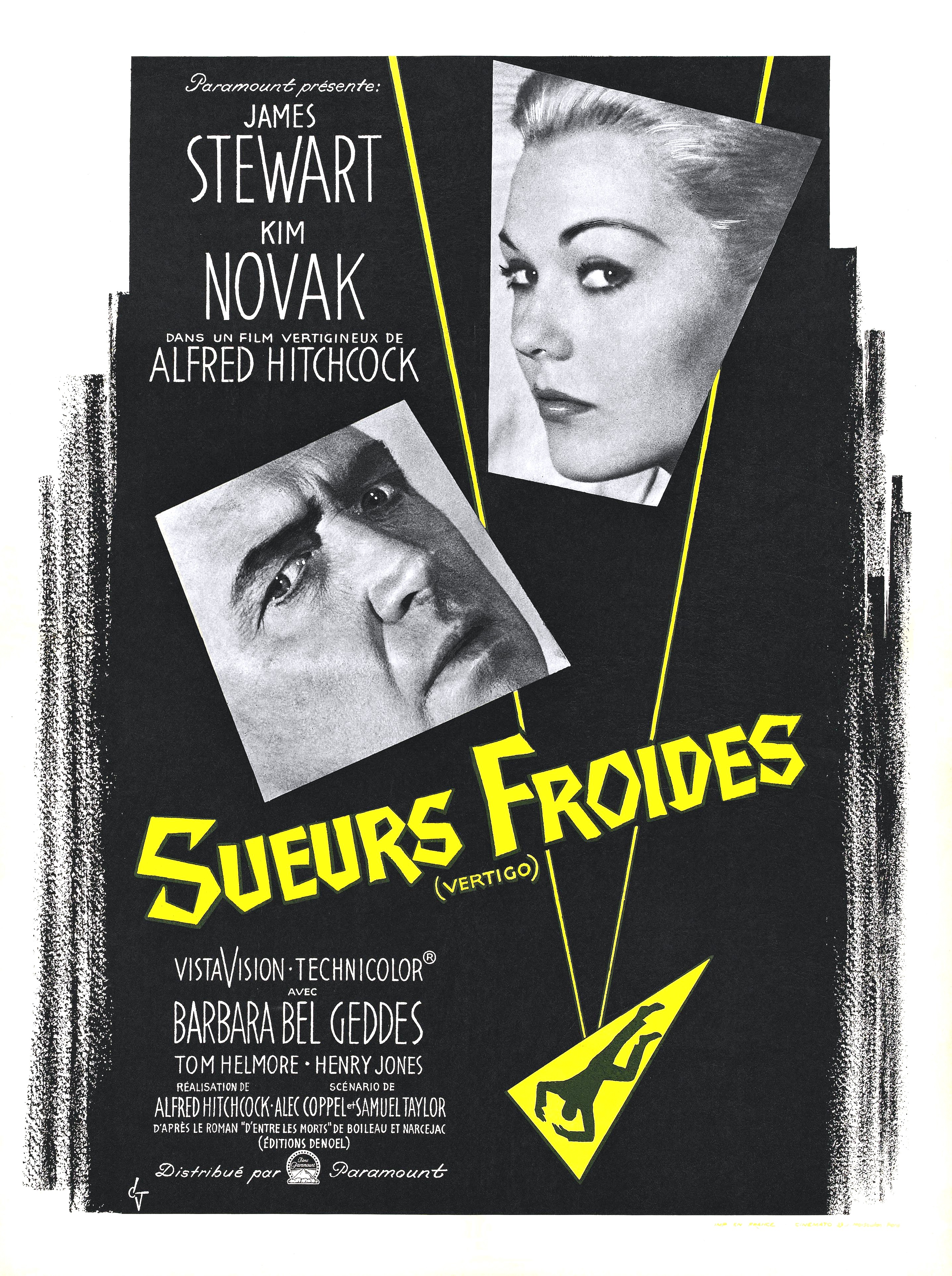 affiche du film Sueurs froides