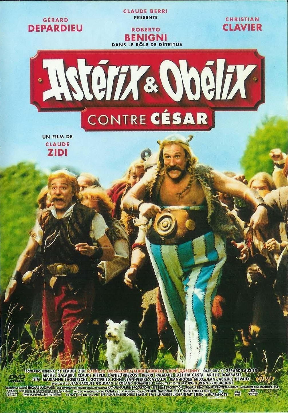 affiche du film Astérix & Obélix contre César