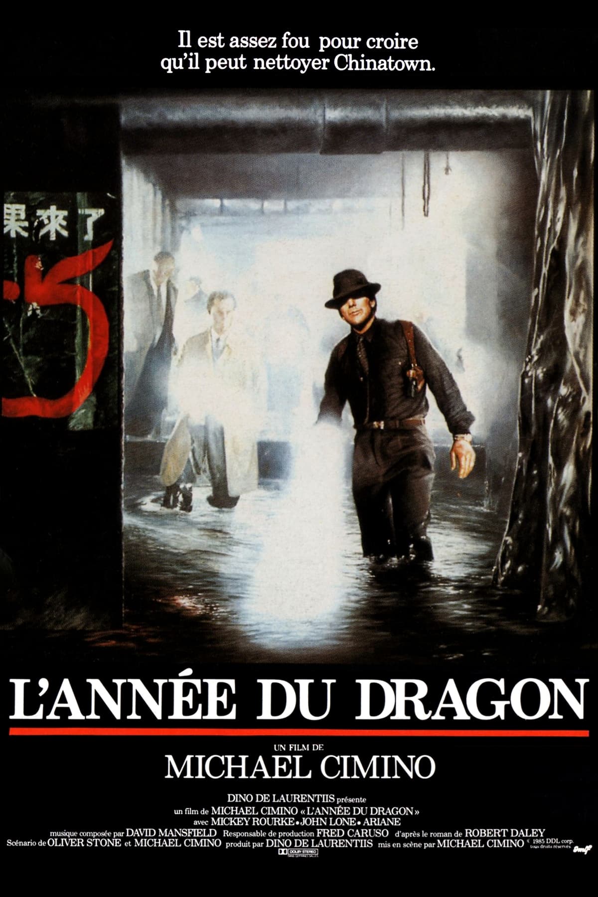 affiche du film L'année du dragon