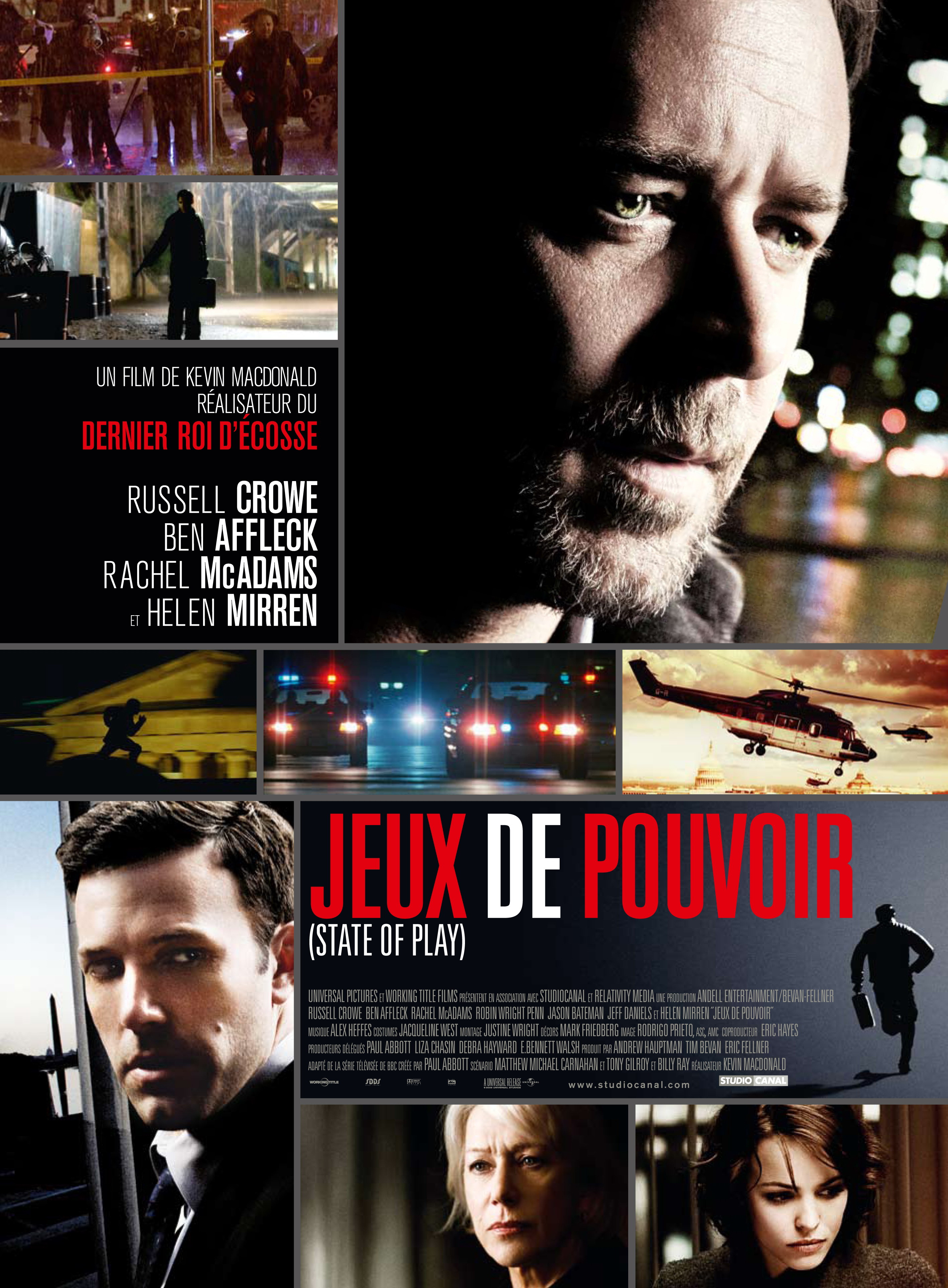 affiche du film Jeux de pouvoir