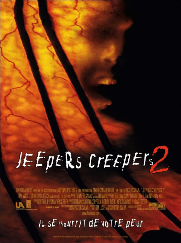 affiche du film Jeepers Creepers 2