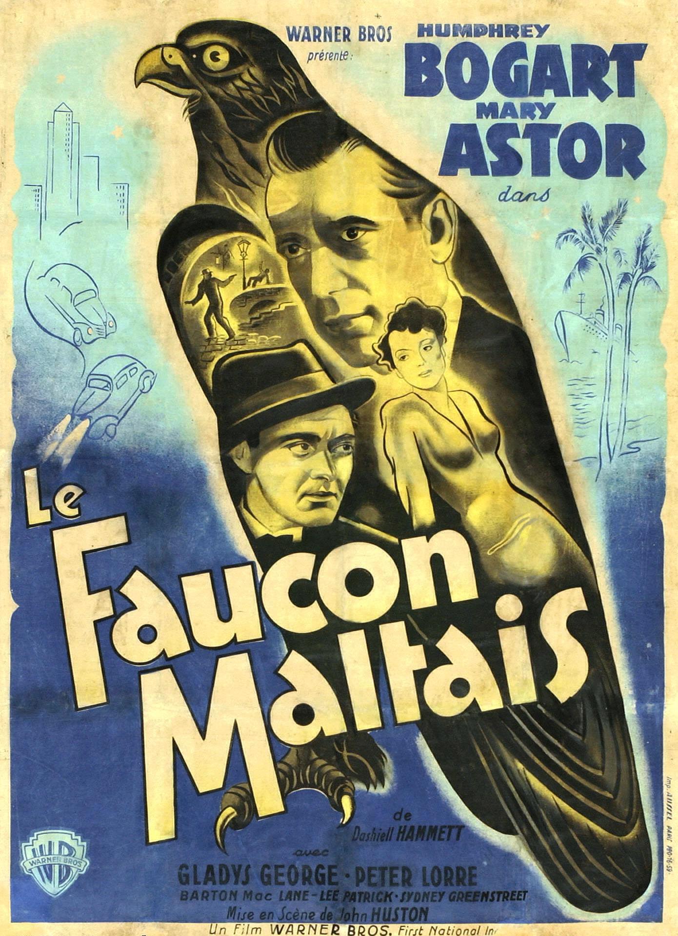 affiche du film Le faucon maltais