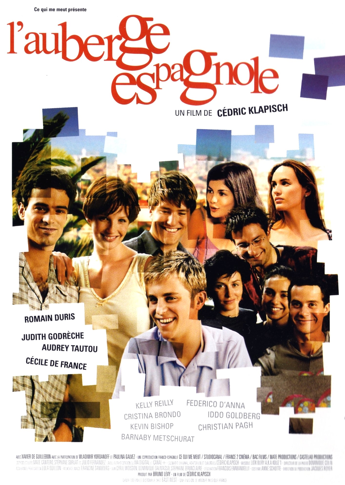 affiche du film L'Auberge espagnole