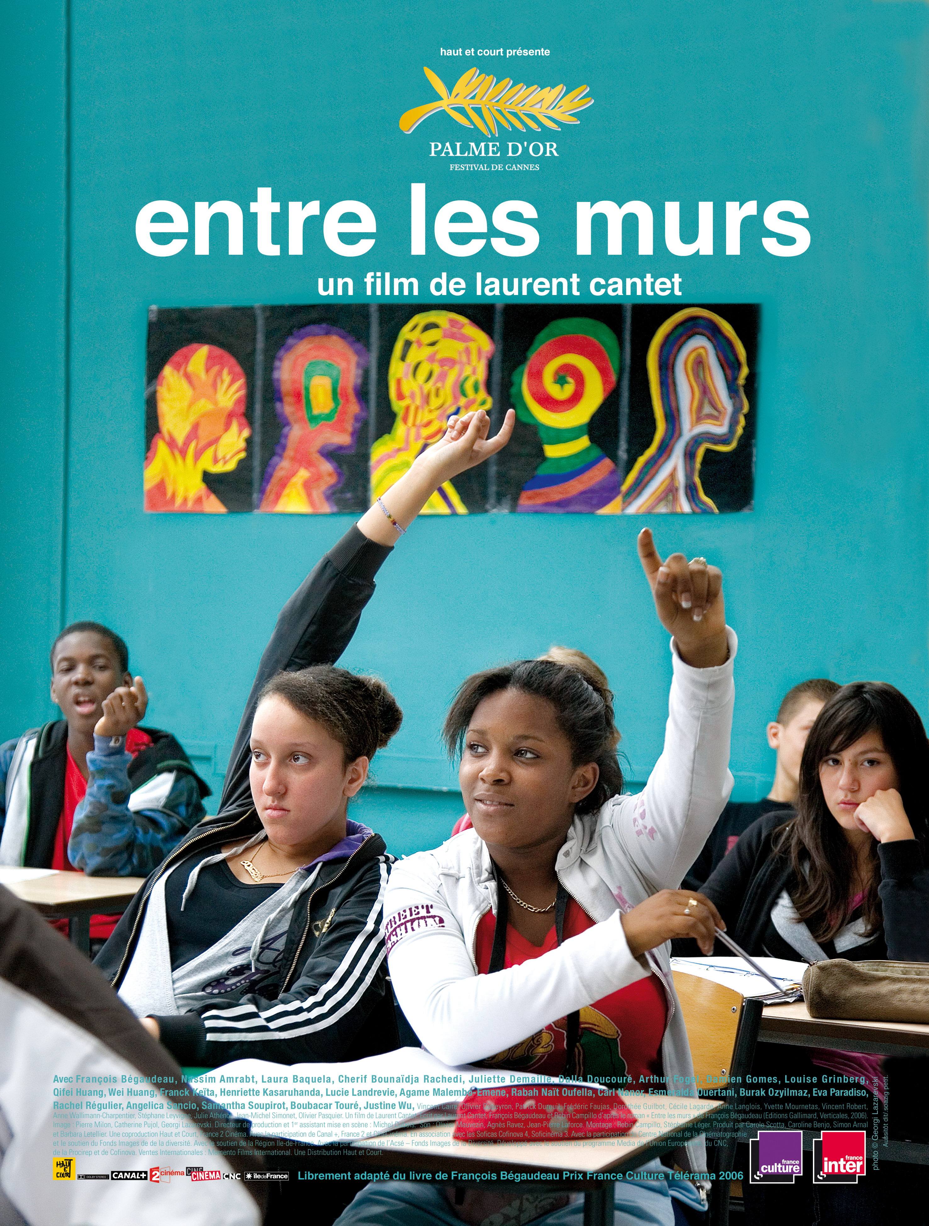 affiche du film Entre les murs