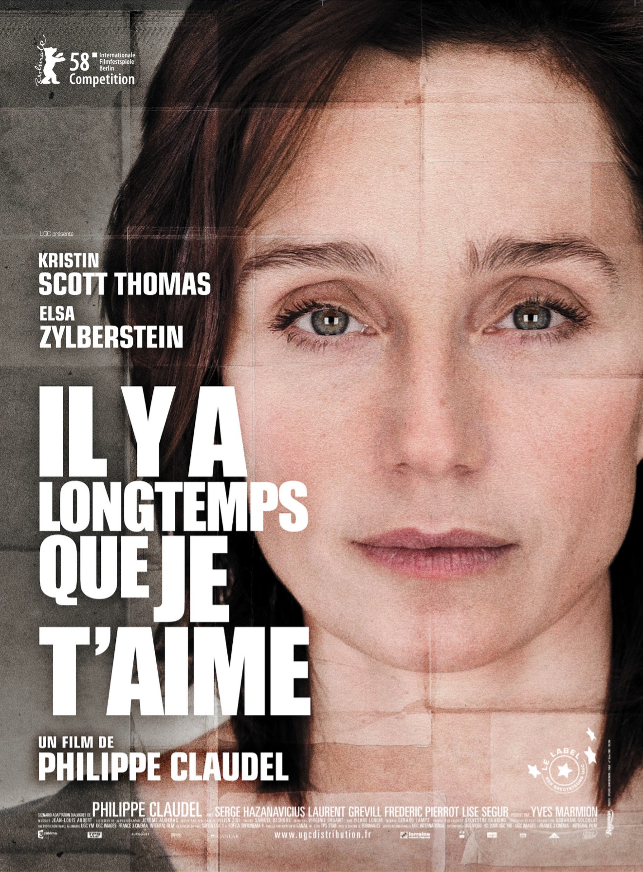 affiche du film Il y a longtemps que je t'aime