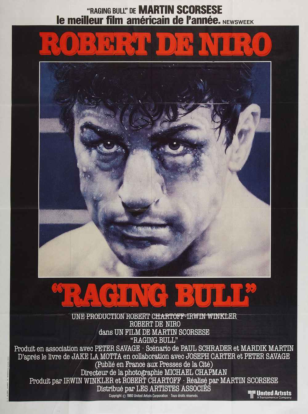 affiche du film Raging Bull